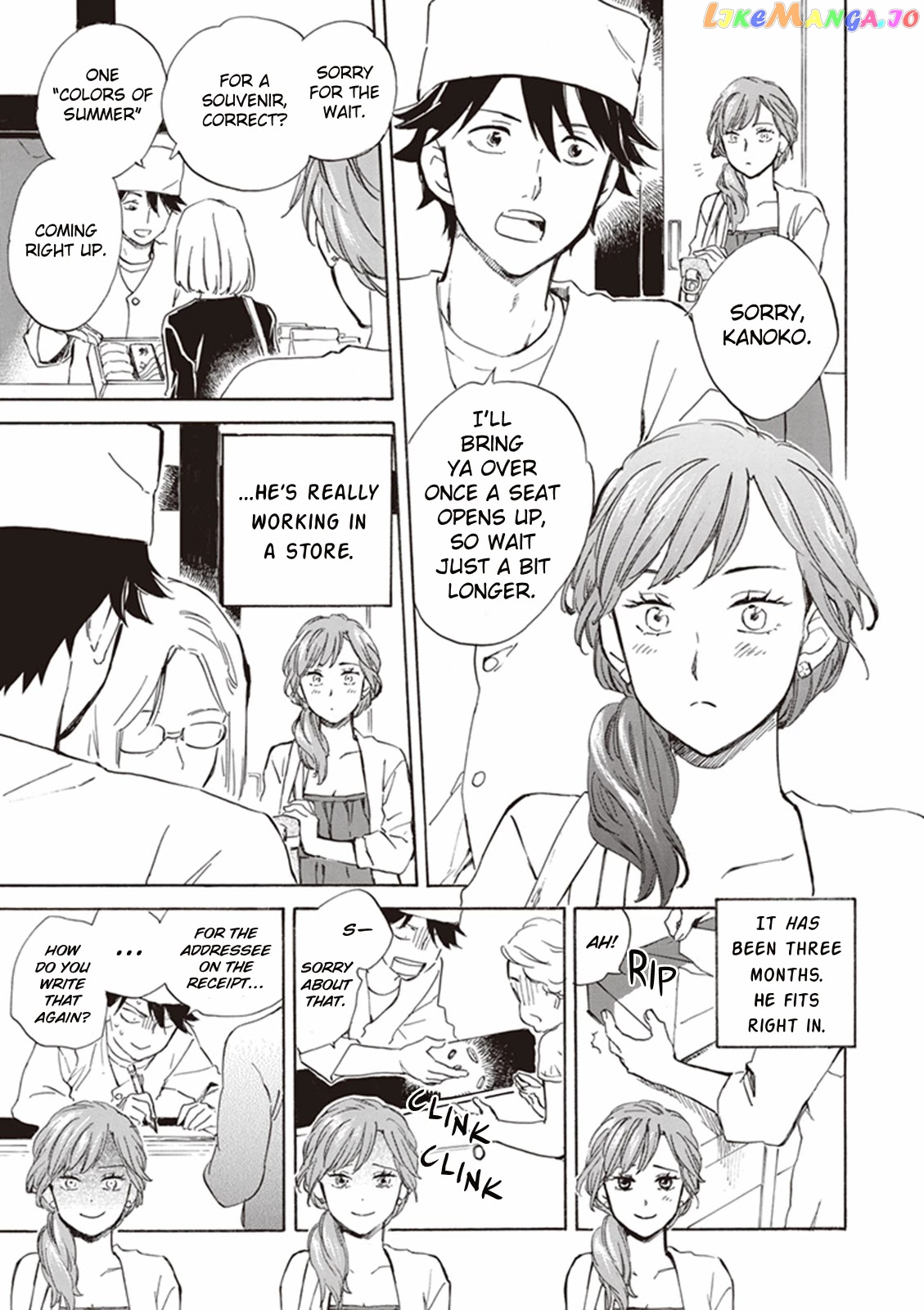 Kyoto & Wagashi & Family chapter 6 - page 16
