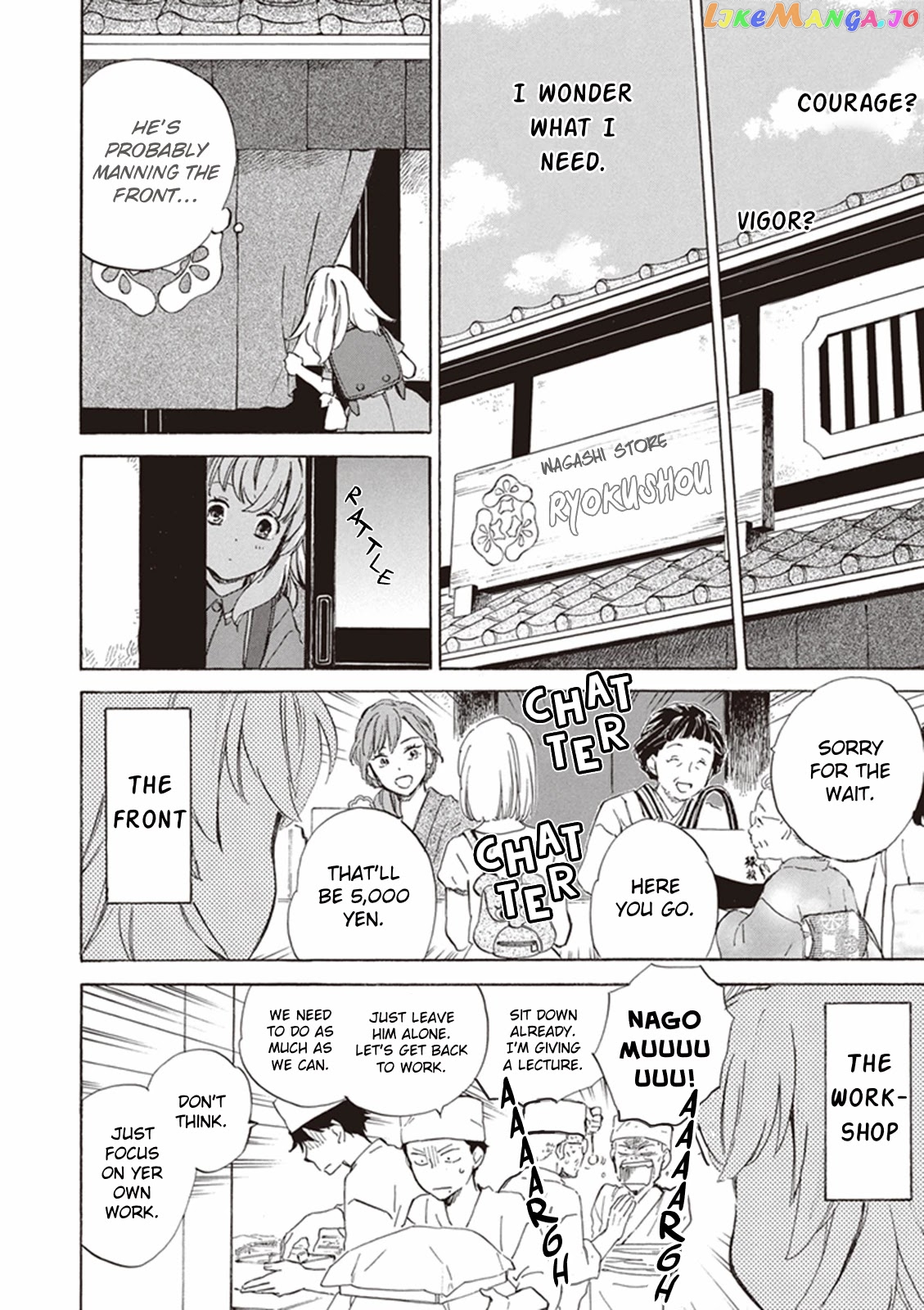 Kyoto & Wagashi & Family chapter 6 - page 21