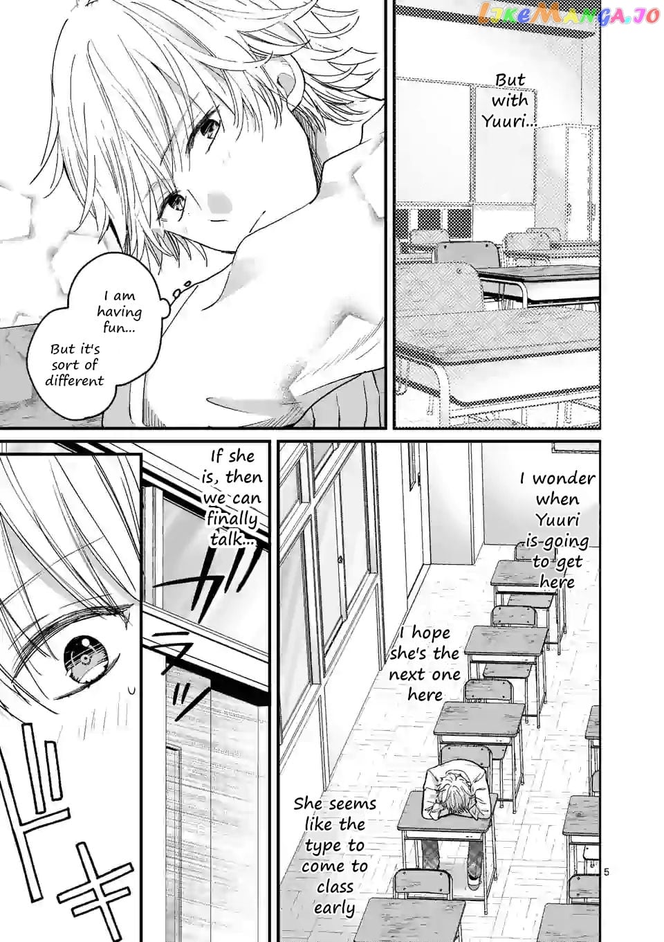 Tsurenai Kanojo no Hitorijime chapter 4.1 - page 5