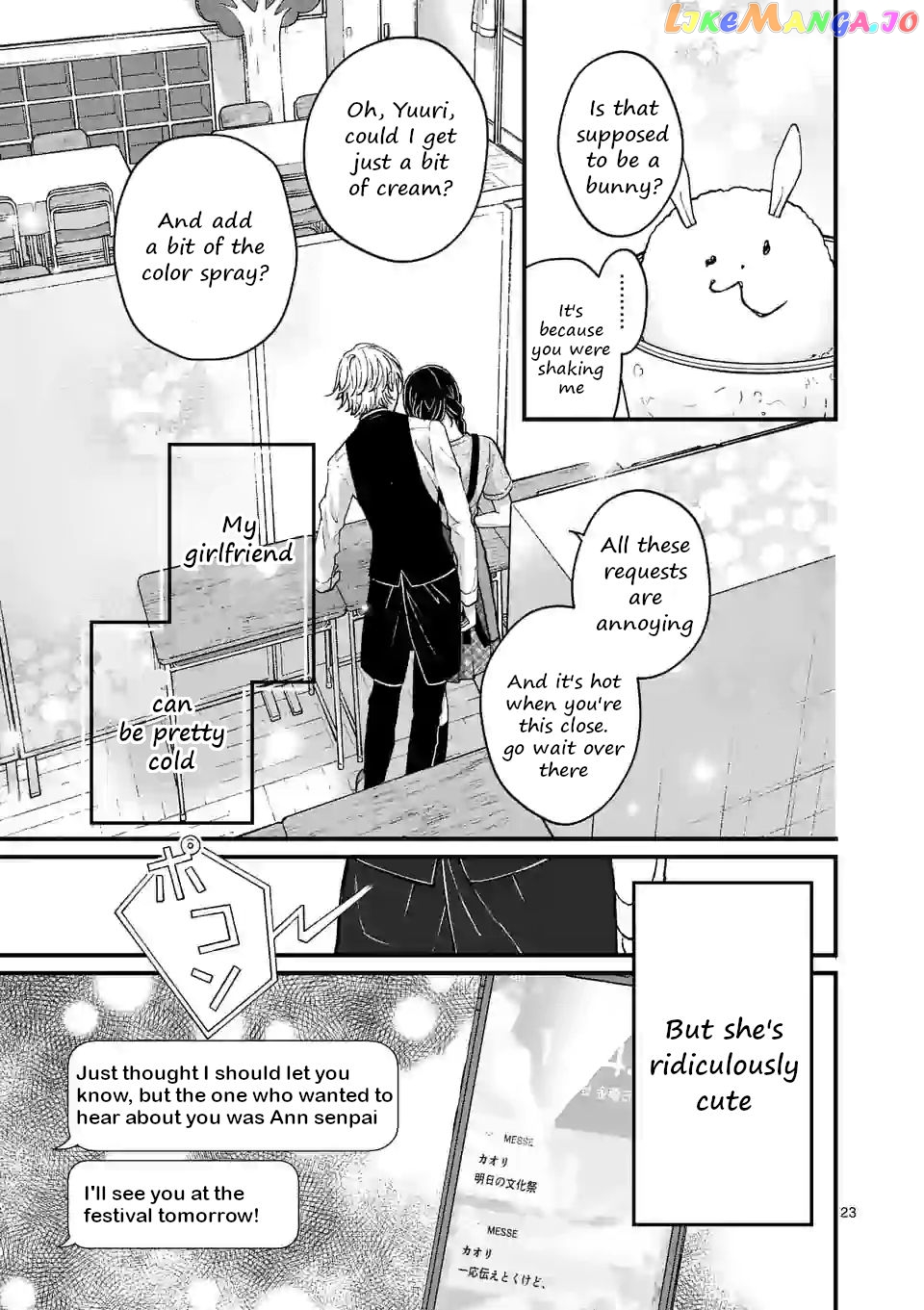 Tsurenai Kanojo no Hitorijime chapter 8 - page 23