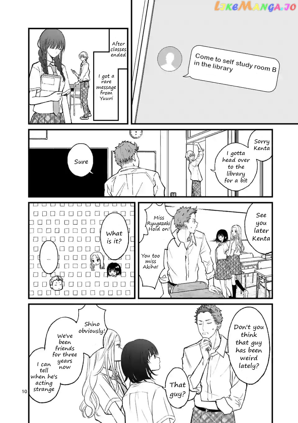 Tsurenai Kanojo no Hitorijime chapter 12 - page 10
