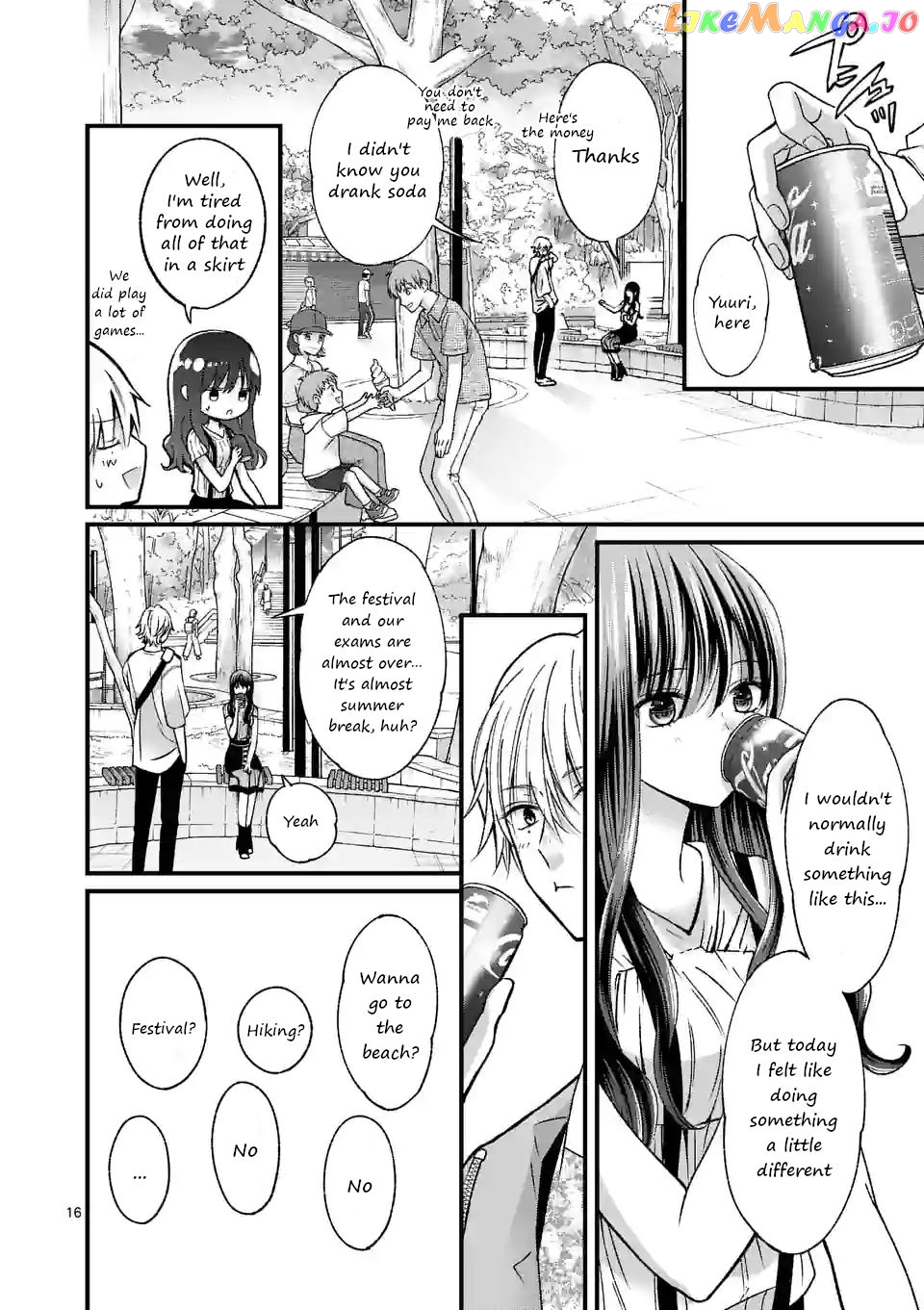 Tsurenai Kanojo no Hitorijime chapter 14 - page 16