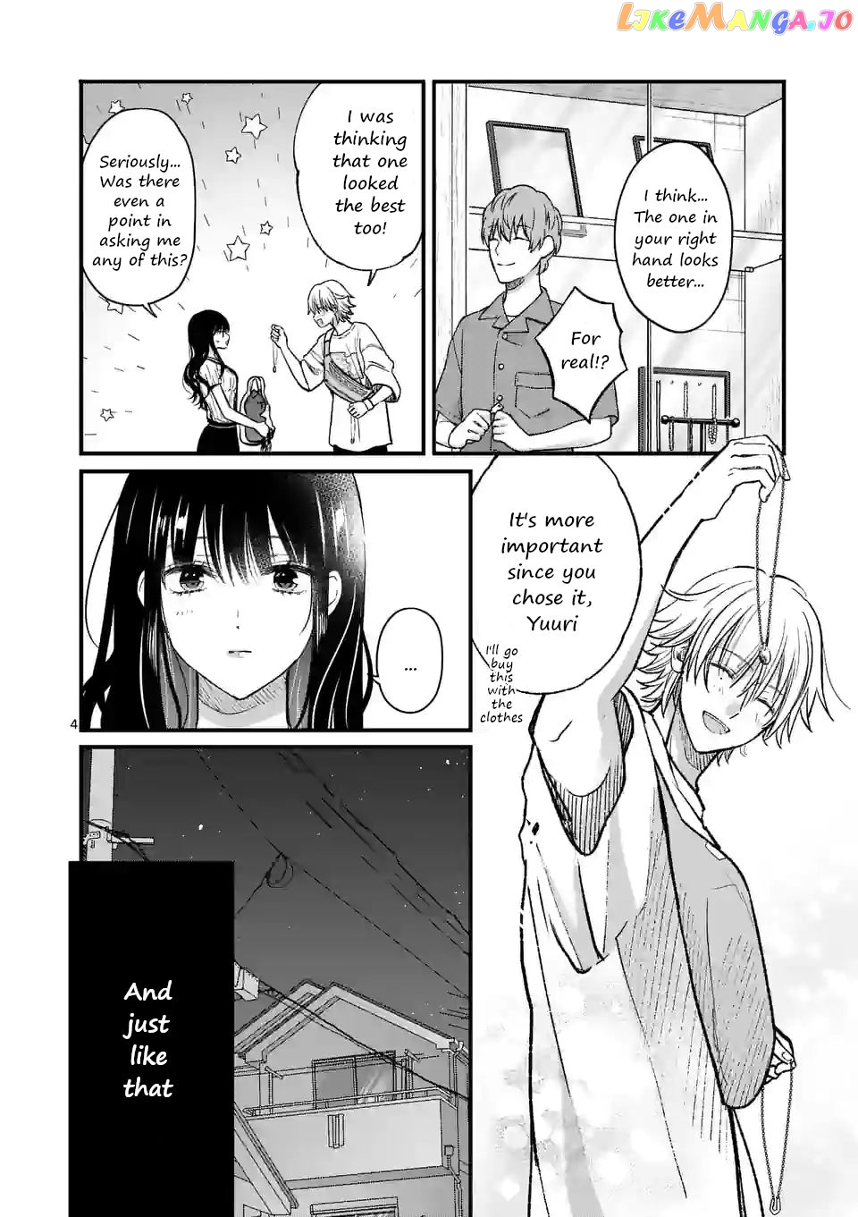 Tsurenai Kanojo no Hitorijime chapter 15 - page 4