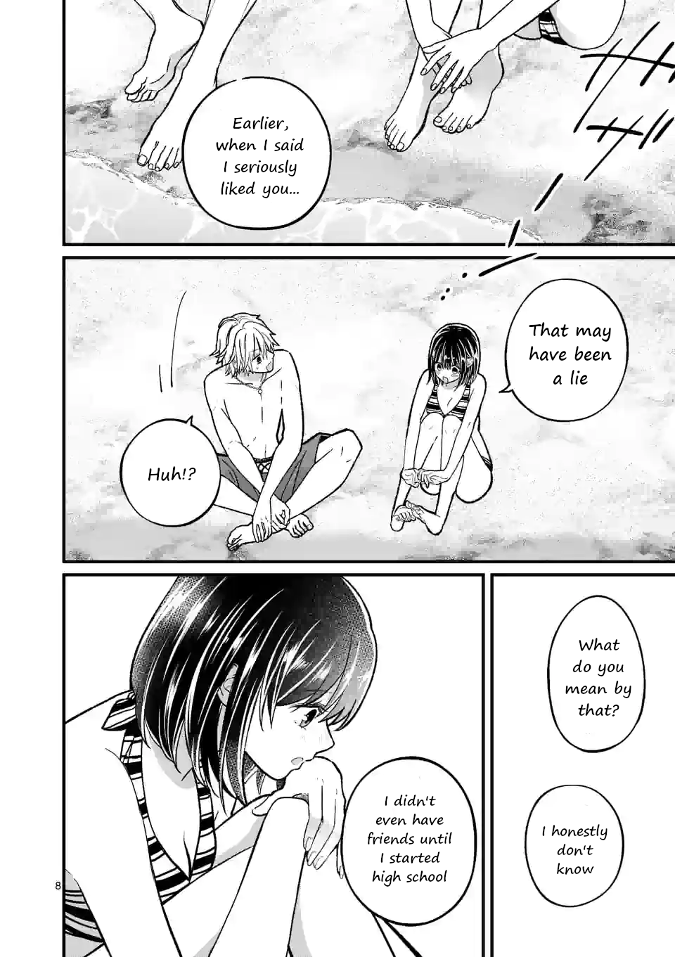 Tsurenai Kanojo no Hitorijime chapter 18 - page 8