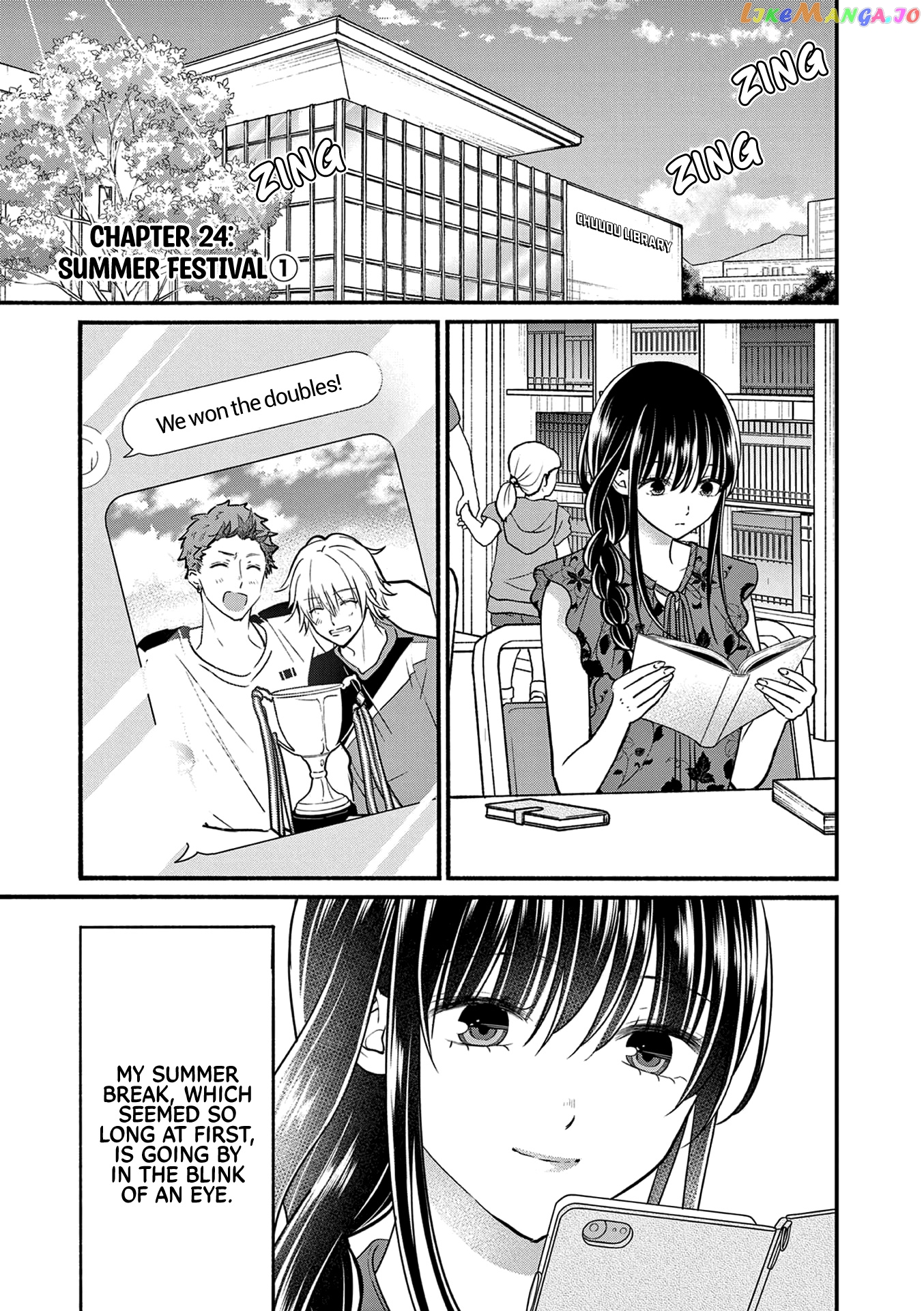 Tsurenai Kanojo no Hitorijime chapter 24 - page 2