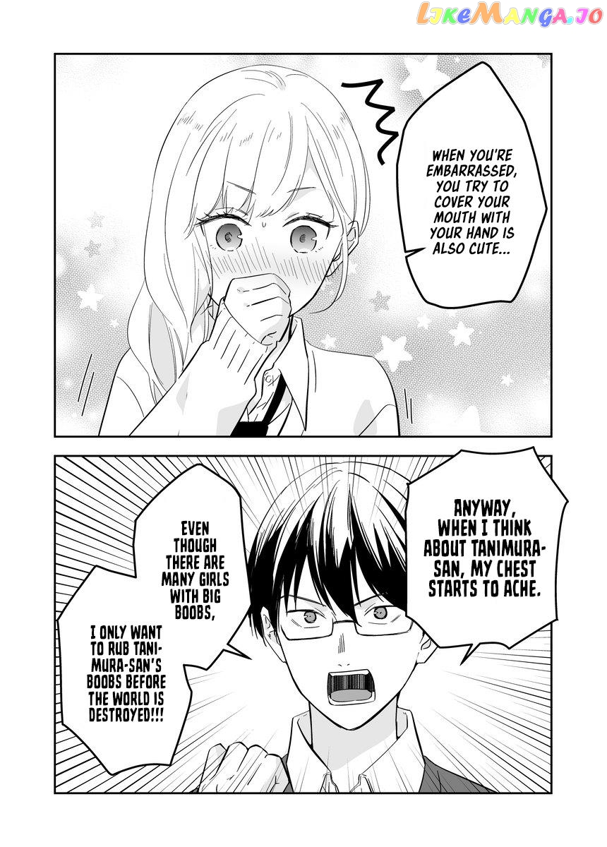 The World Will Be Destroyed Tomorrow, So I Want To Rub Your Boobs chapter 1 - page 6