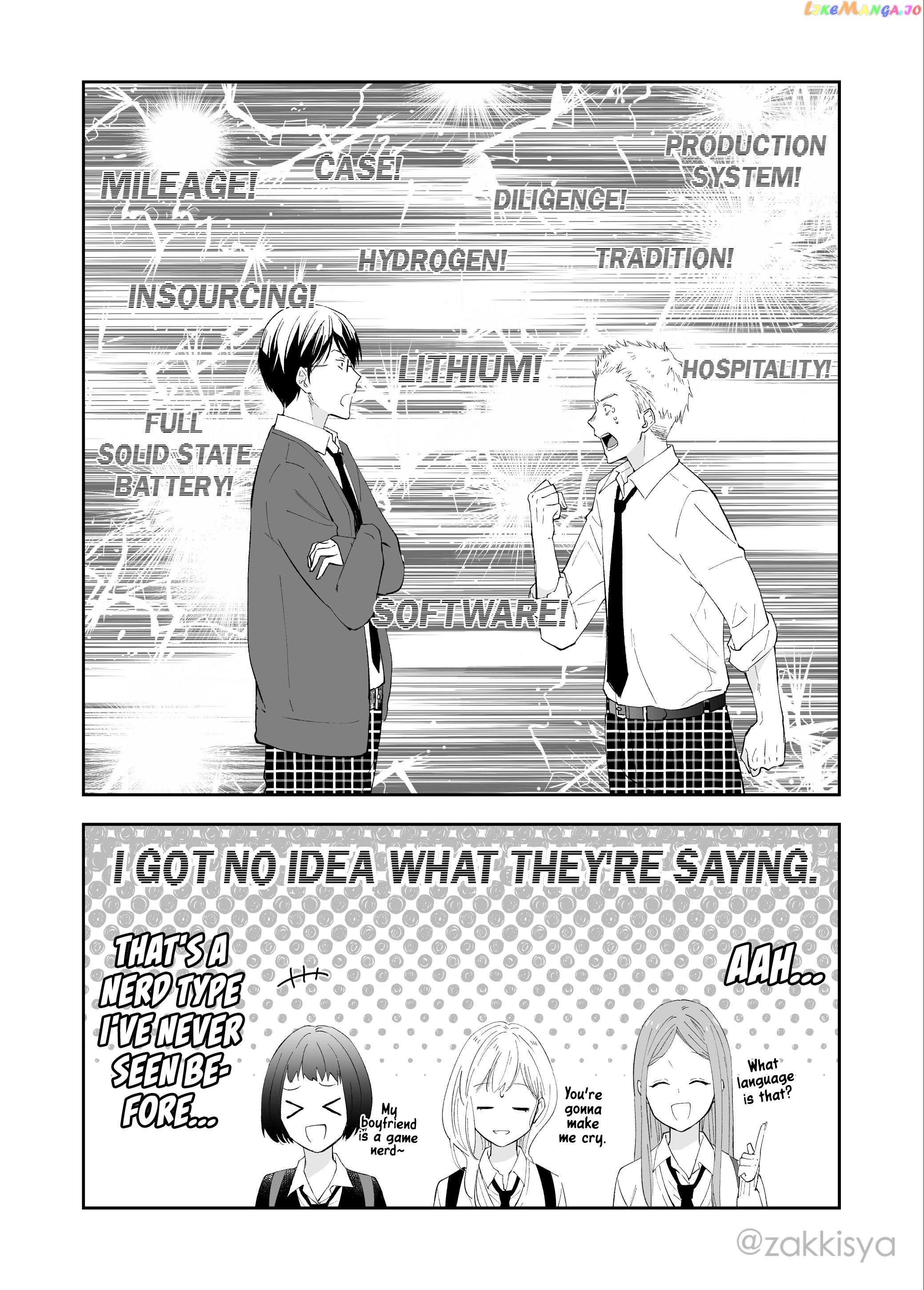 The World Will Be Destroyed Tomorrow, So I Want To Rub Your Boobs chapter 4 - page 5