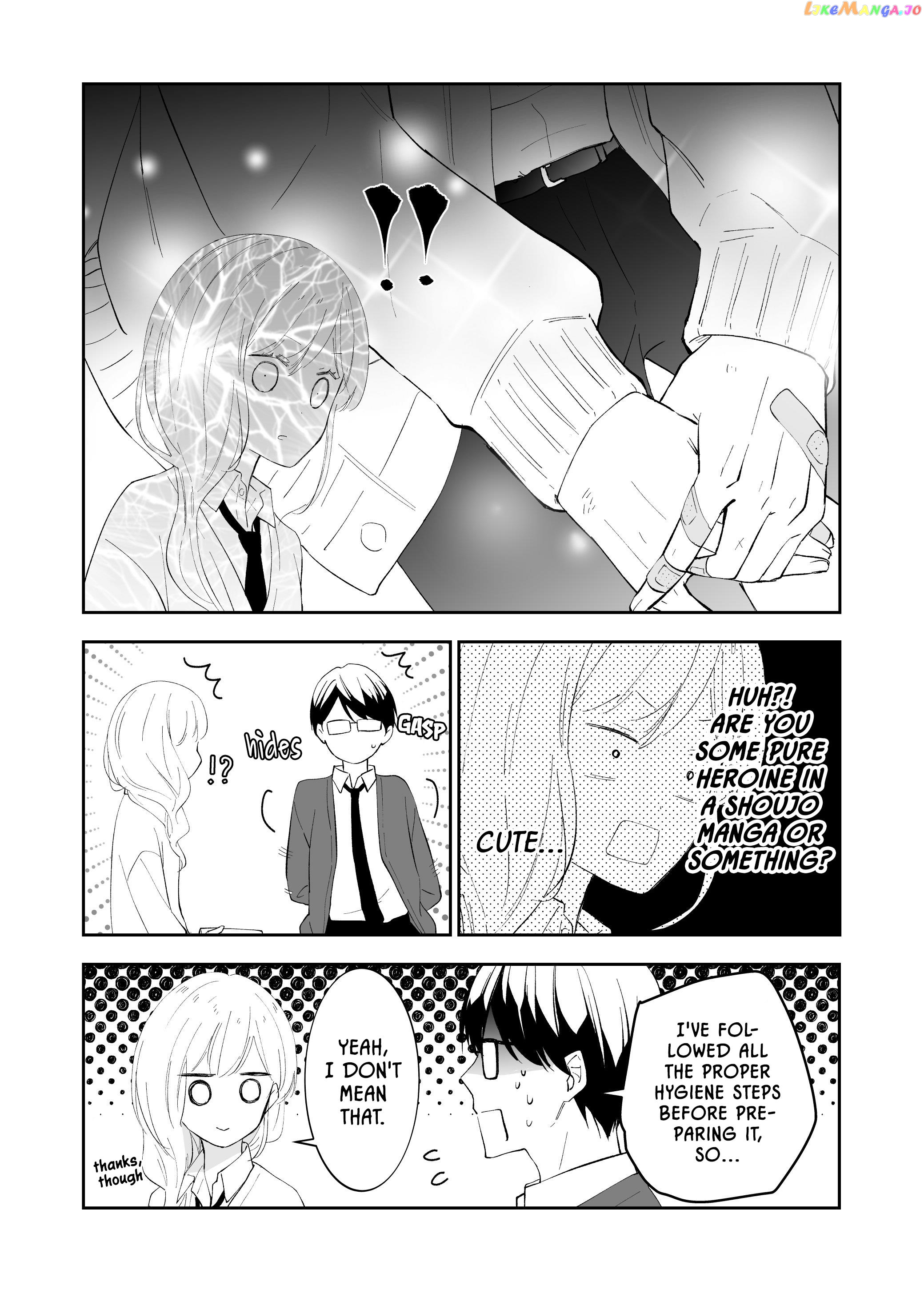 The World Will Be Destroyed Tomorrow, So I Want To Rub Your Boobs chapter 6 - page 4