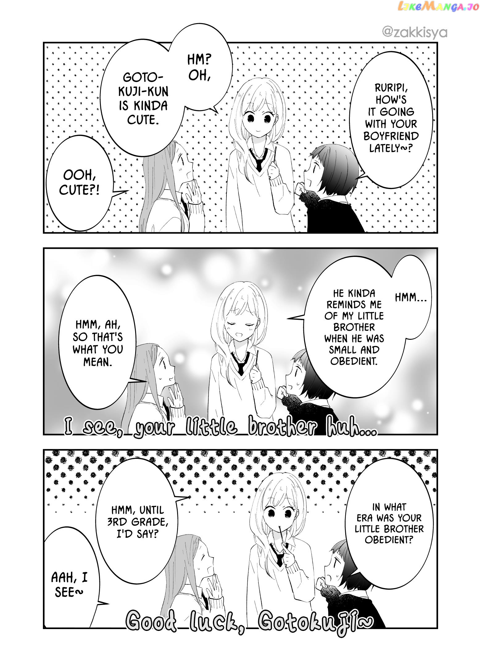 The World Will Be Destroyed Tomorrow, So I Want To Rub Your Boobs chapter 8 - page 1