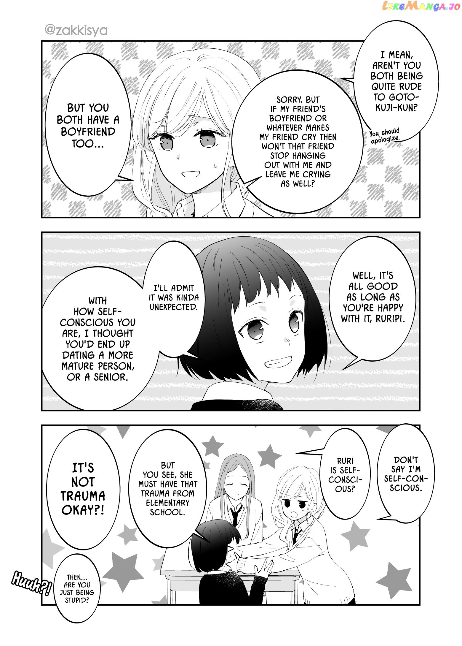 The World Will Be Destroyed Tomorrow, So I Want To Rub Your Boobs chapter 8 - page 4