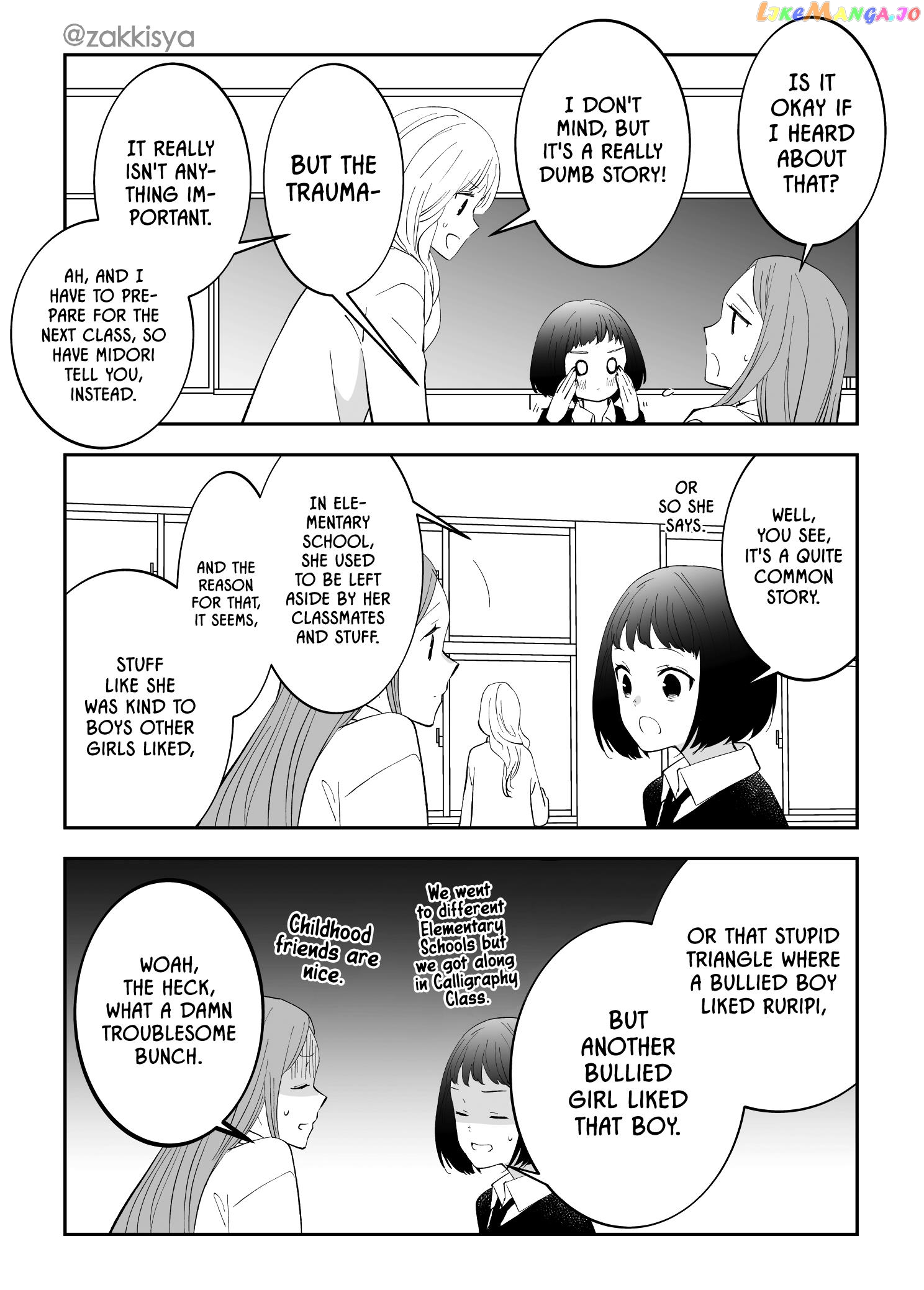 The World Will Be Destroyed Tomorrow, So I Want To Rub Your Boobs chapter 8 - page 5