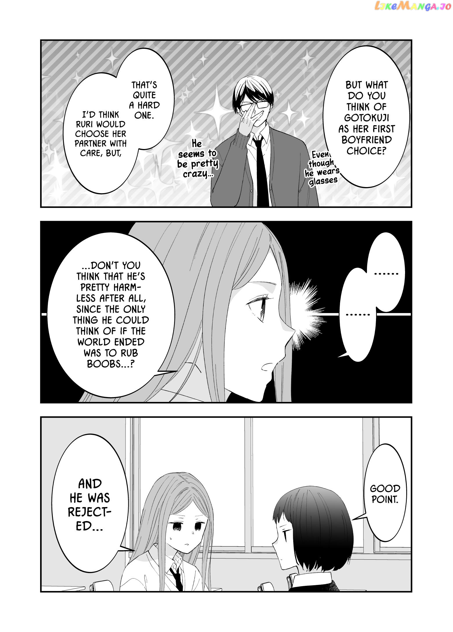The World Will Be Destroyed Tomorrow, So I Want To Rub Your Boobs chapter 8 - page 7