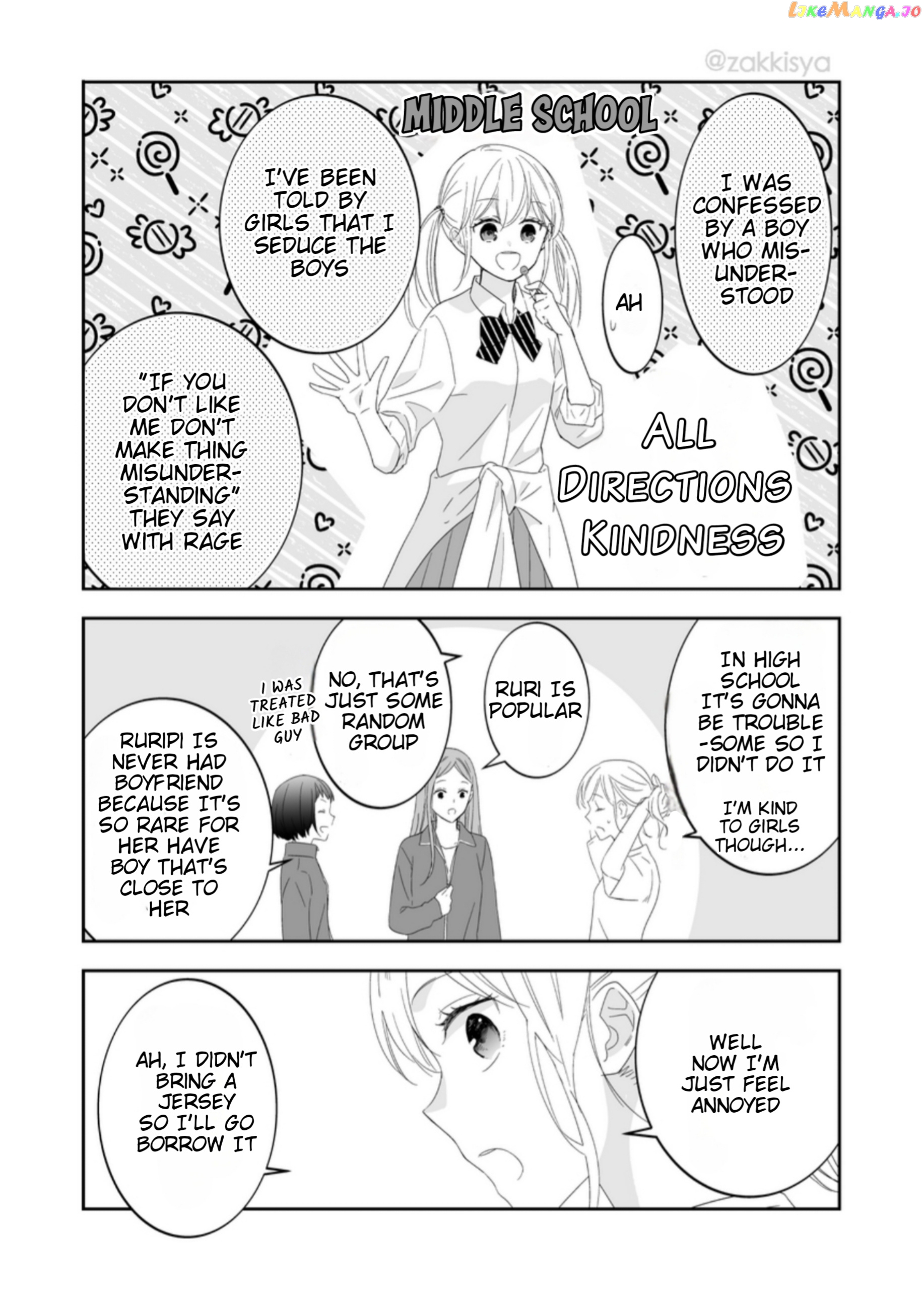 The World Will Be Destroyed Tomorrow, So I Want To Rub Your Boobs chapter 10 - page 3