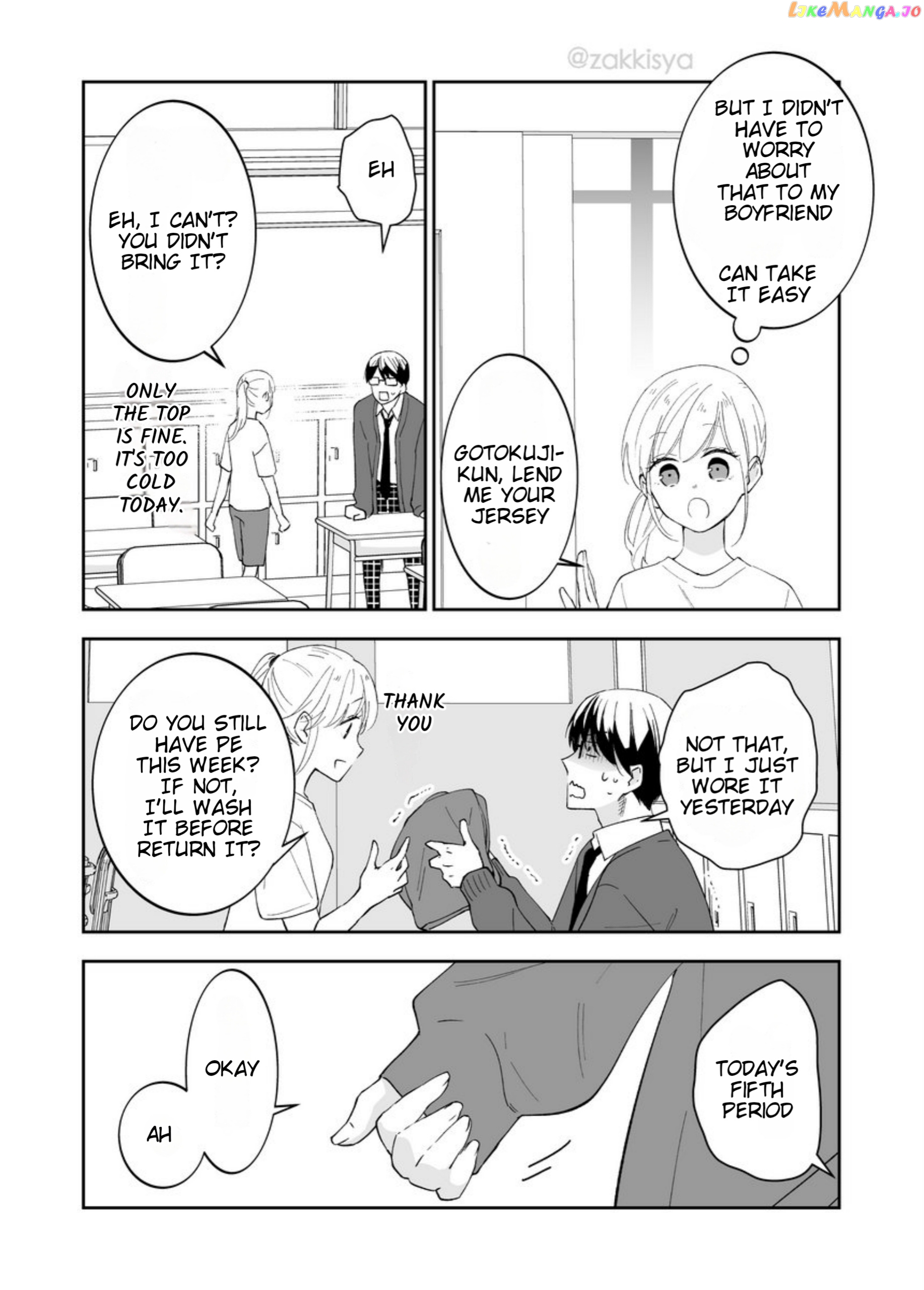 The World Will Be Destroyed Tomorrow, So I Want To Rub Your Boobs chapter 10 - page 4