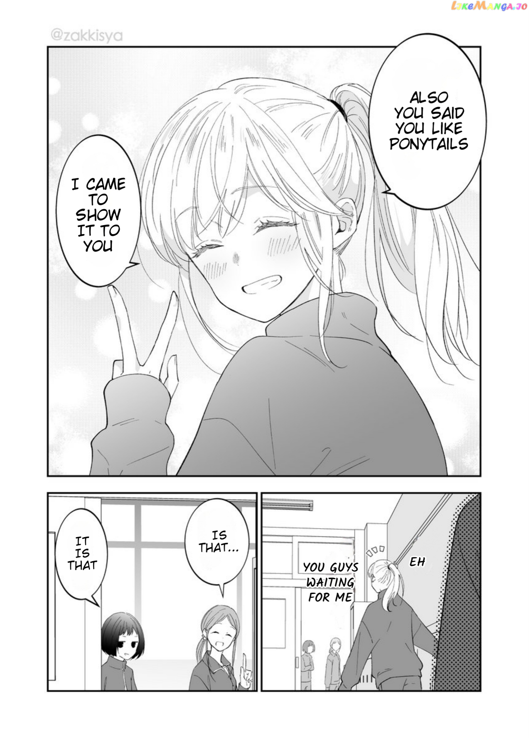 The World Will Be Destroyed Tomorrow, So I Want To Rub Your Boobs chapter 10 - page 6