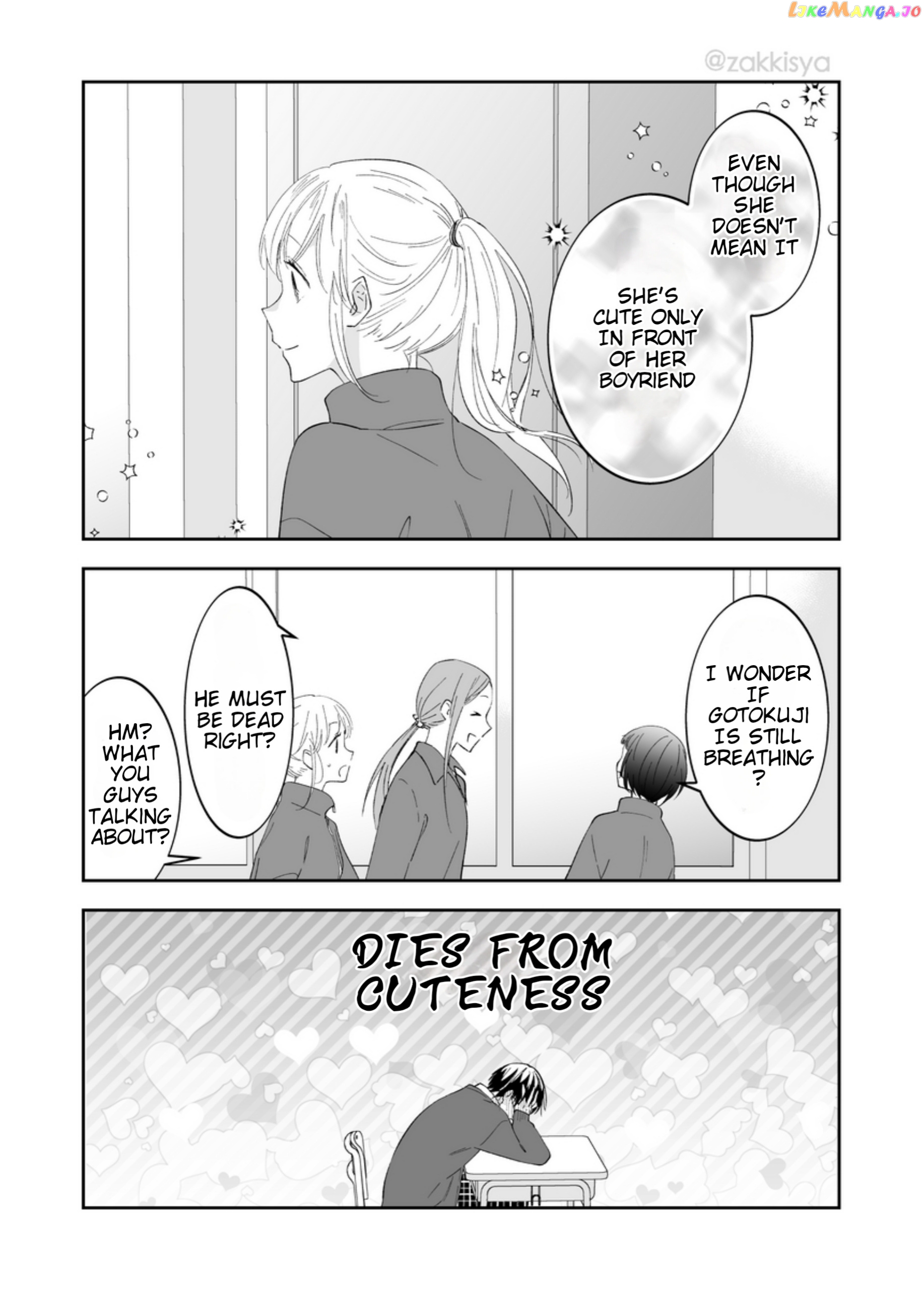 The World Will Be Destroyed Tomorrow, So I Want To Rub Your Boobs chapter 10 - page 7