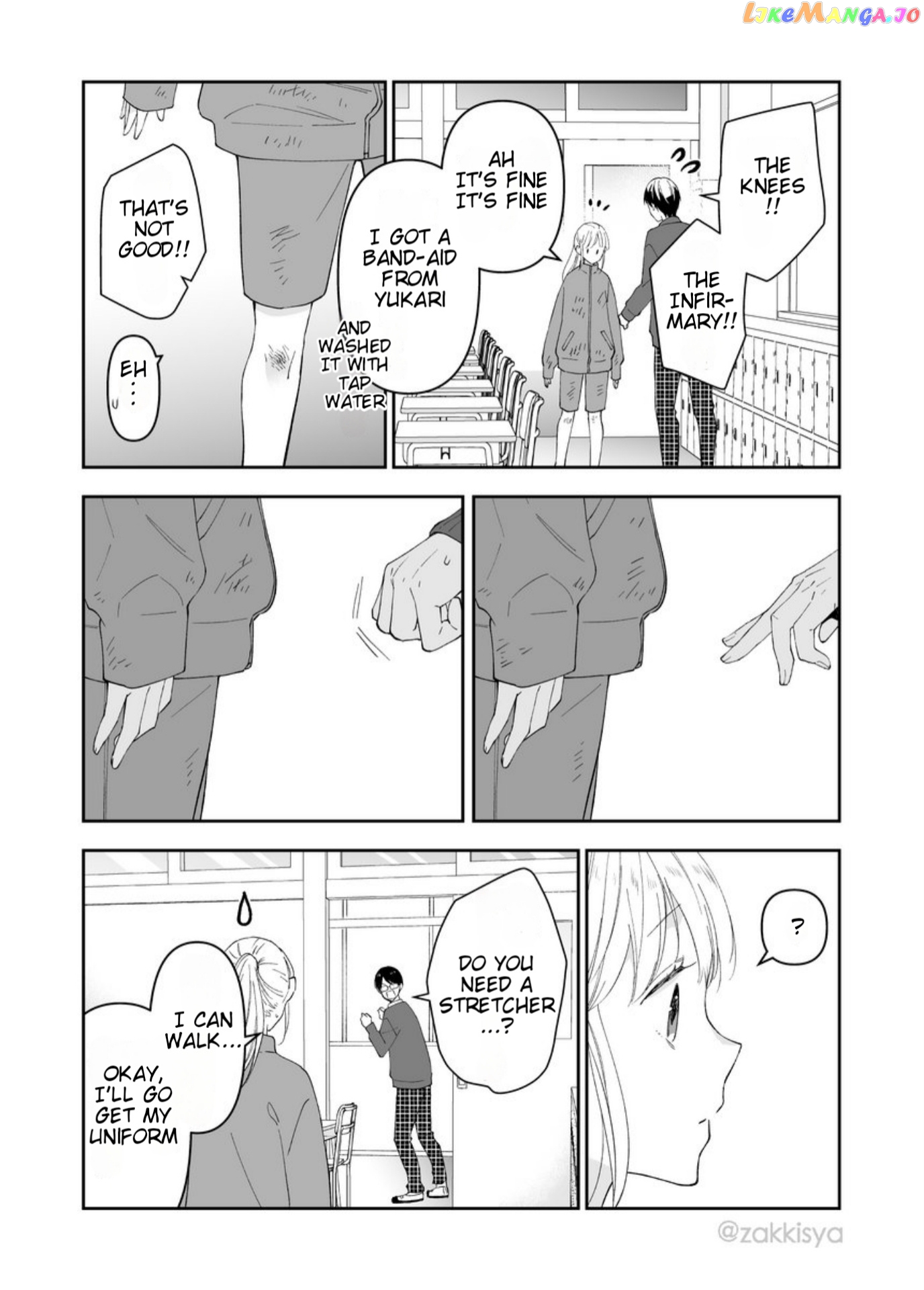 The World Will Be Destroyed Tomorrow, So I Want To Rub Your Boobs chapter 12 - page 2