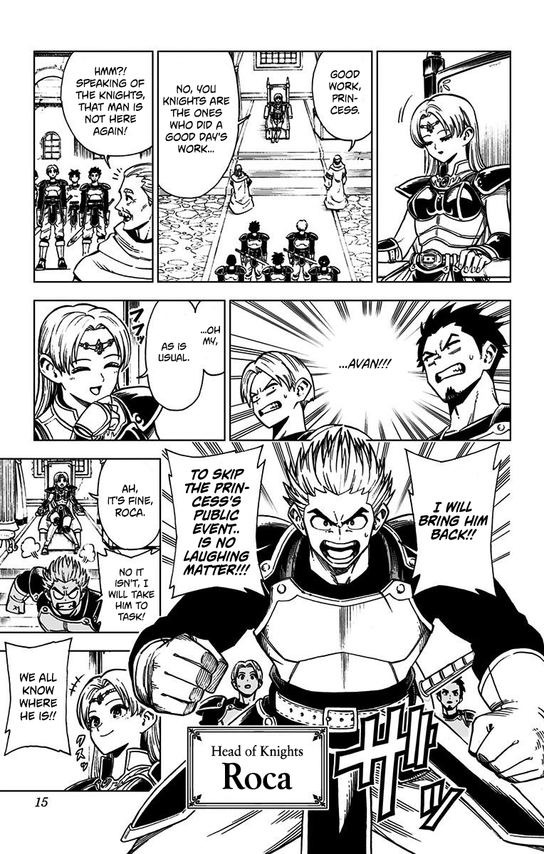 Dragon Quest The Great Adventure Of Dai – Avan The Brave And The Demon King Of Hellfire chapter 1 - page 4