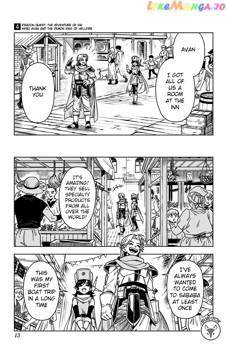Dragon Quest The Great Adventure Of Dai – Avan The Brave And The Demon King Of Hellfire chapter 13 - page 10