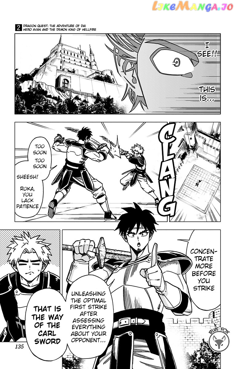 Dragon Quest The Great Adventure Of Dai – Avan The Brave And The Demon King Of Hellfire chapter 7 - page 33
