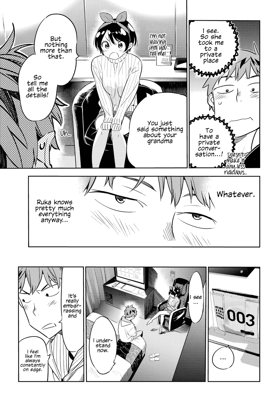 Kanojo, Okarishimasu chapter 33 - page 6