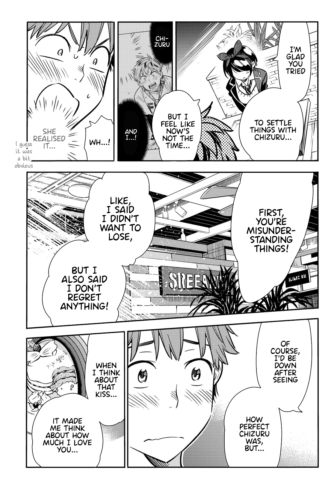 Kanojo, Okarishimasu chapter 92 - page 14