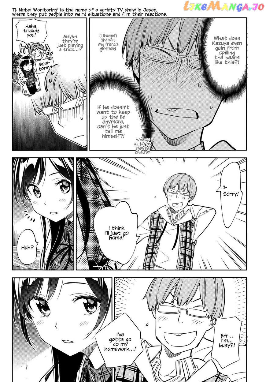 Kanojo, Okarishimasu chapter 38 - page 9