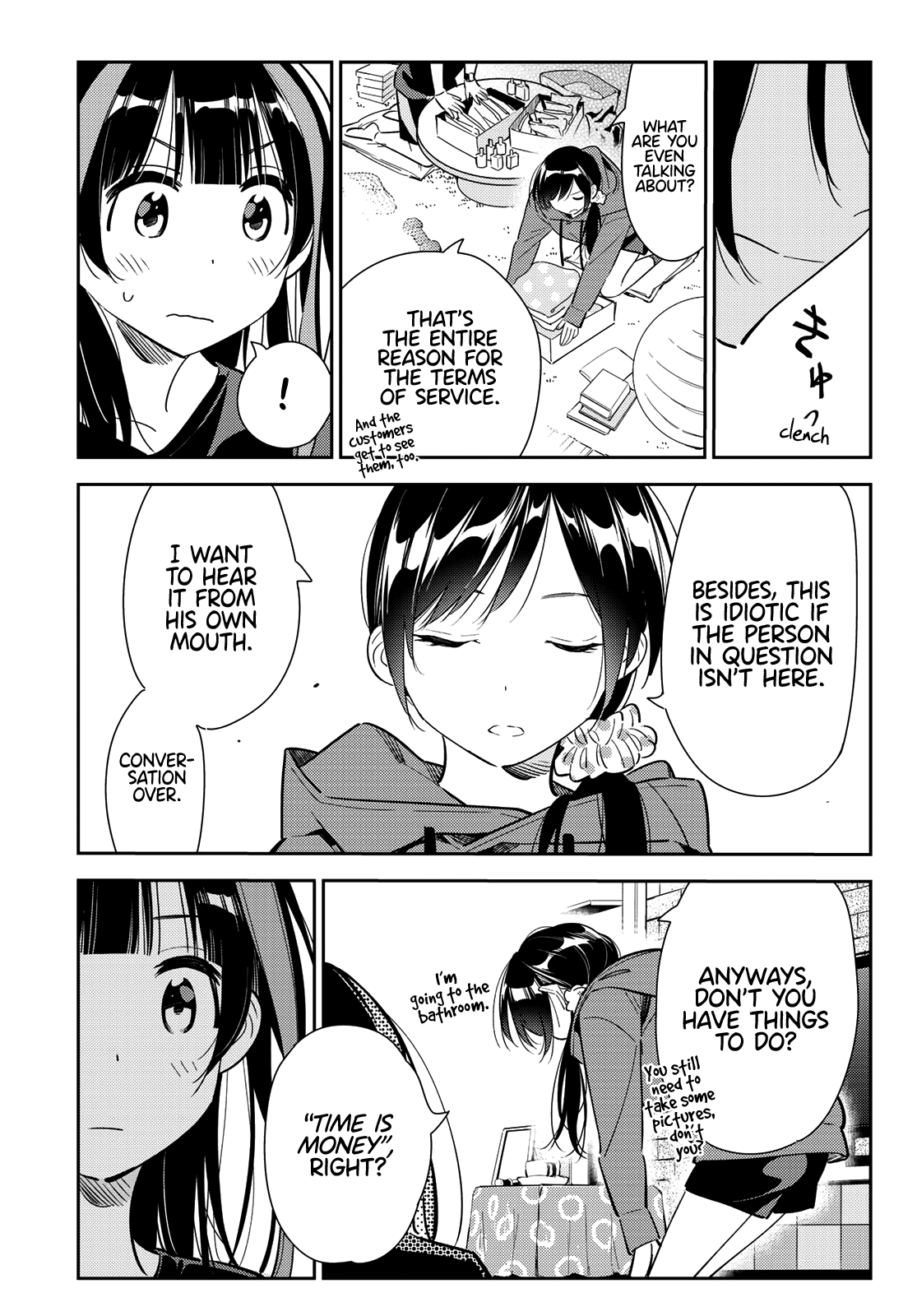 Kanojo, Okarishimasu chapter 122 - page 12