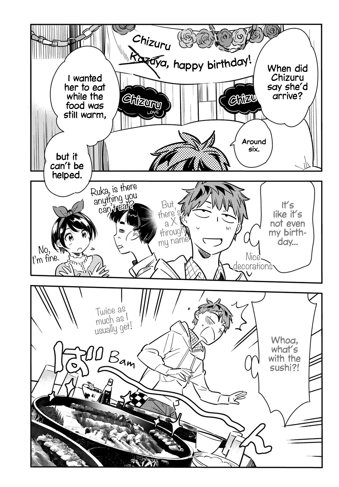 Kanojo, Okarishimasu chapter 84 - page 12