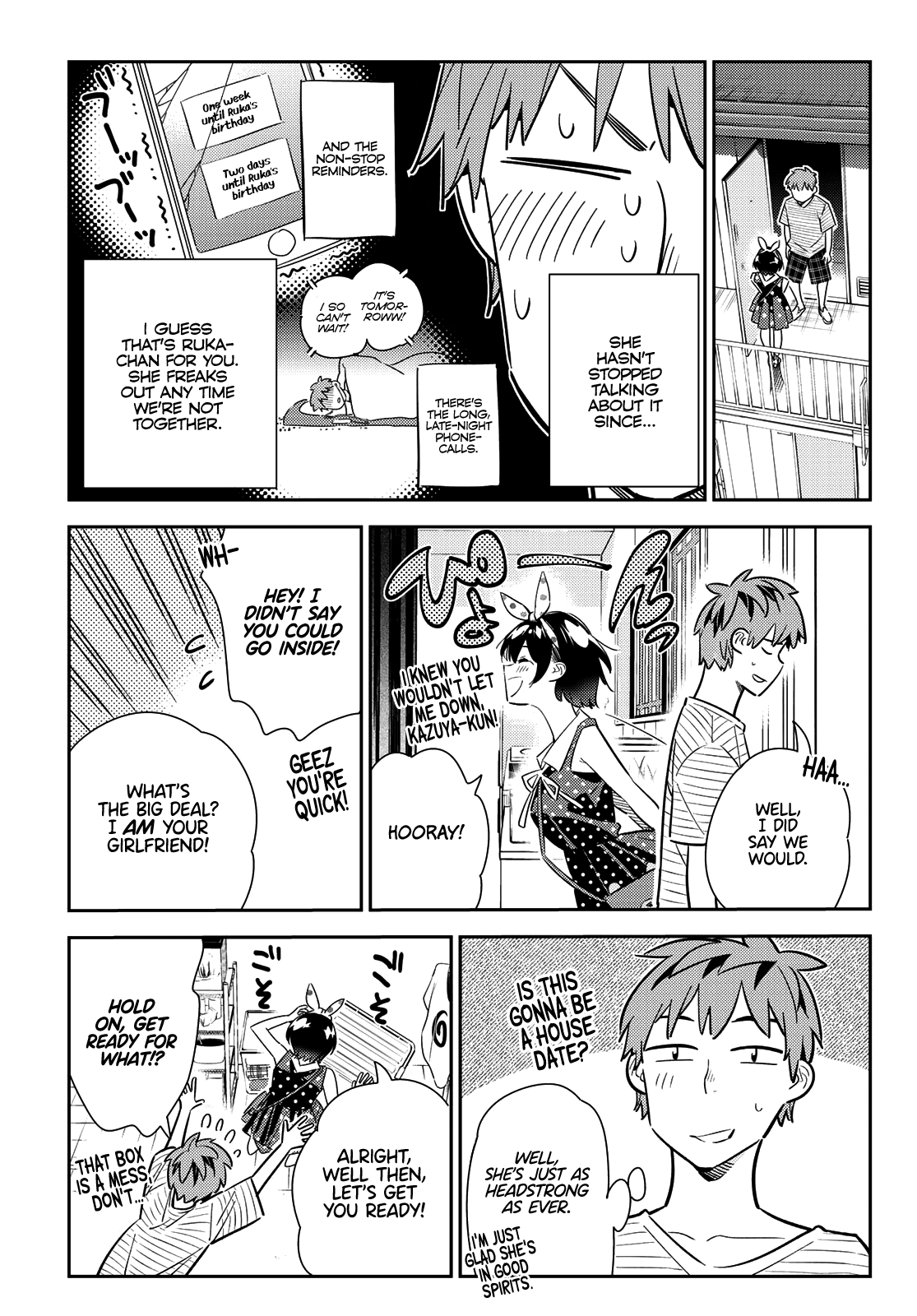Kanojo, Okarishimasu chapter 139 - page 8