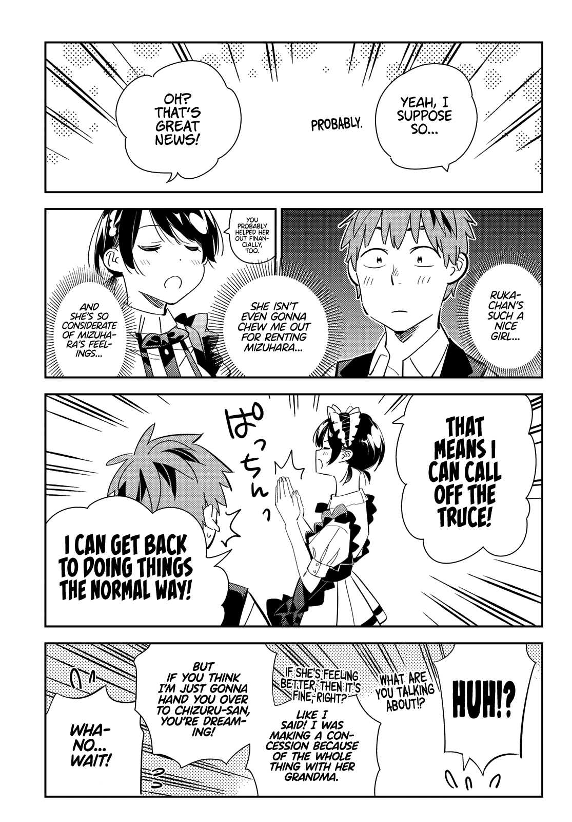 Kanojo, Okarishimasu chapter 168 - page 17