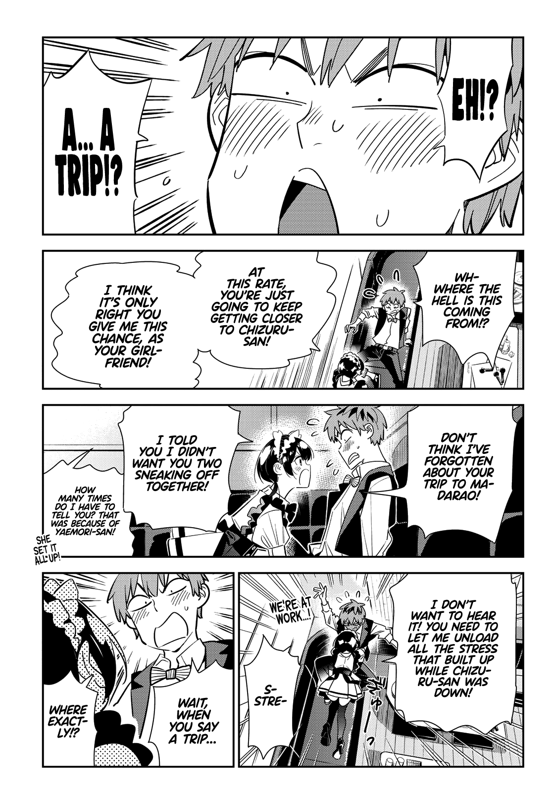 Kanojo, Okarishimasu chapter 168 - page 19