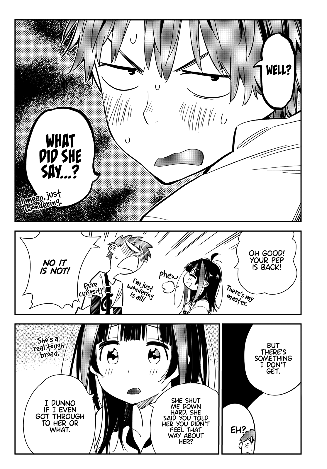 Kanojo, Okarishimasu chapter 123 - page 12