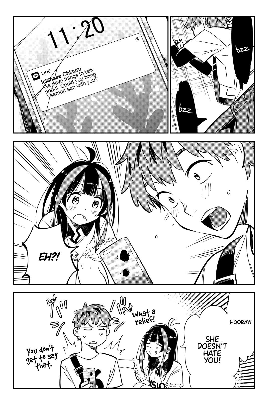 Kanojo, Okarishimasu chapter 123 - page 14