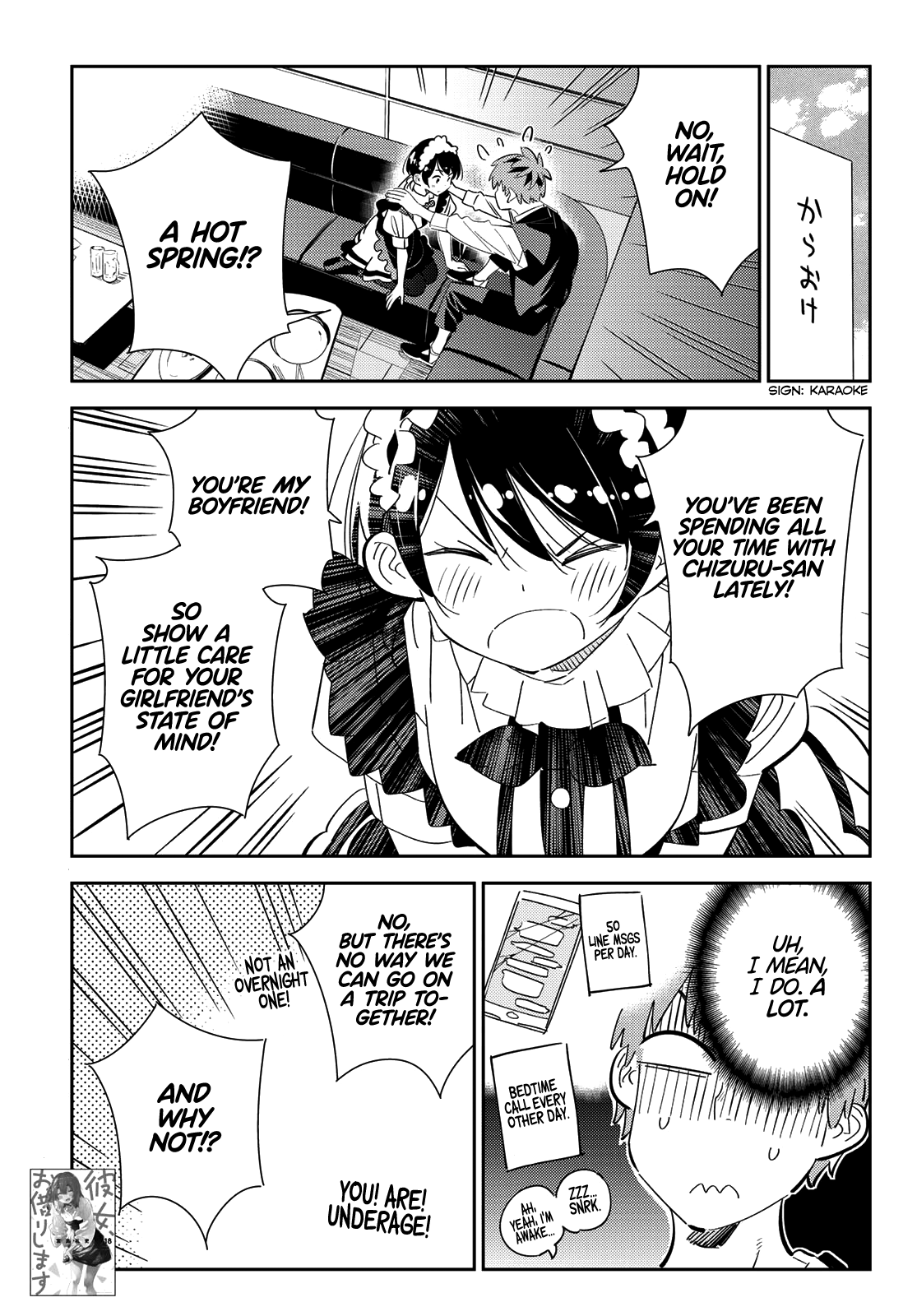 Kanojo, Okarishimasu chapter 169 - page 4