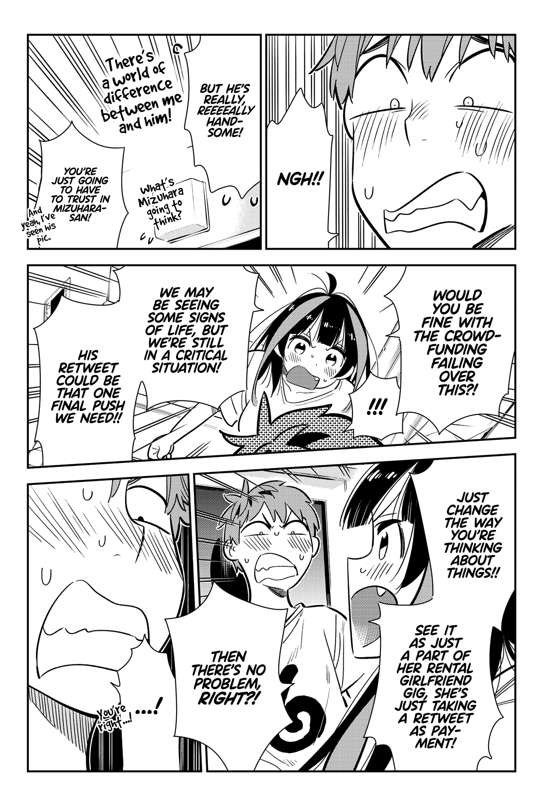 Kanojo, Okarishimasu chapter 124 - page 10
