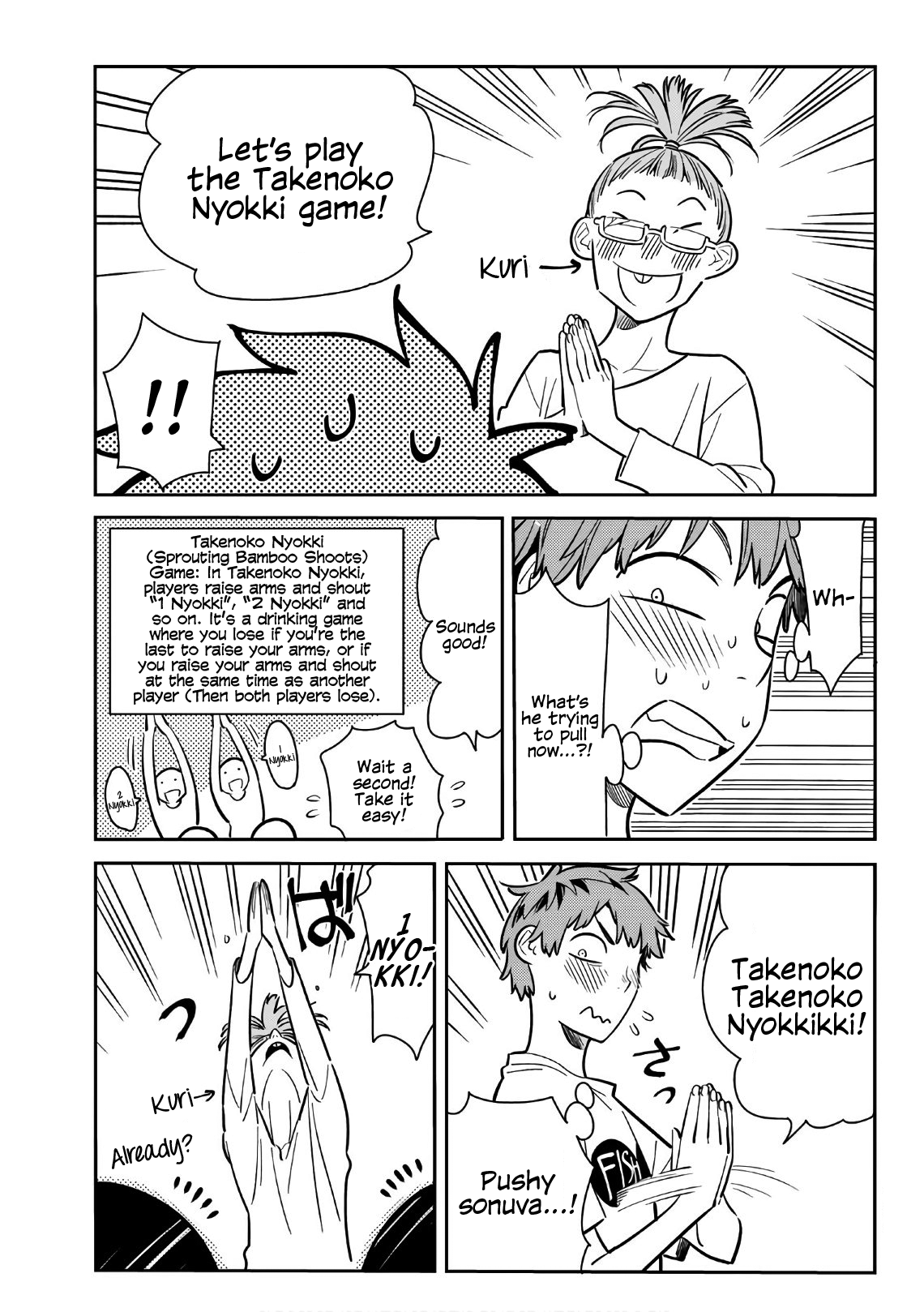 Kanojo, Okarishimasu chapter 72 - page 8