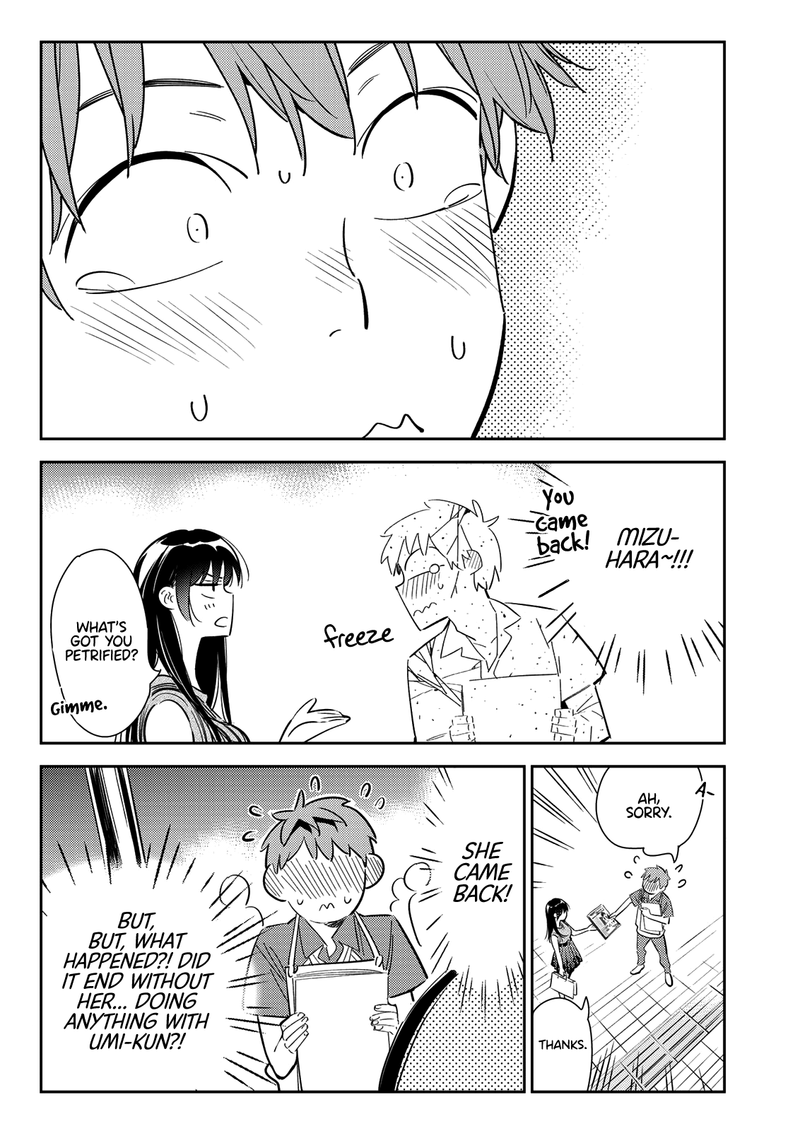 Kanojo, Okarishimasu chapter 126 - page 10