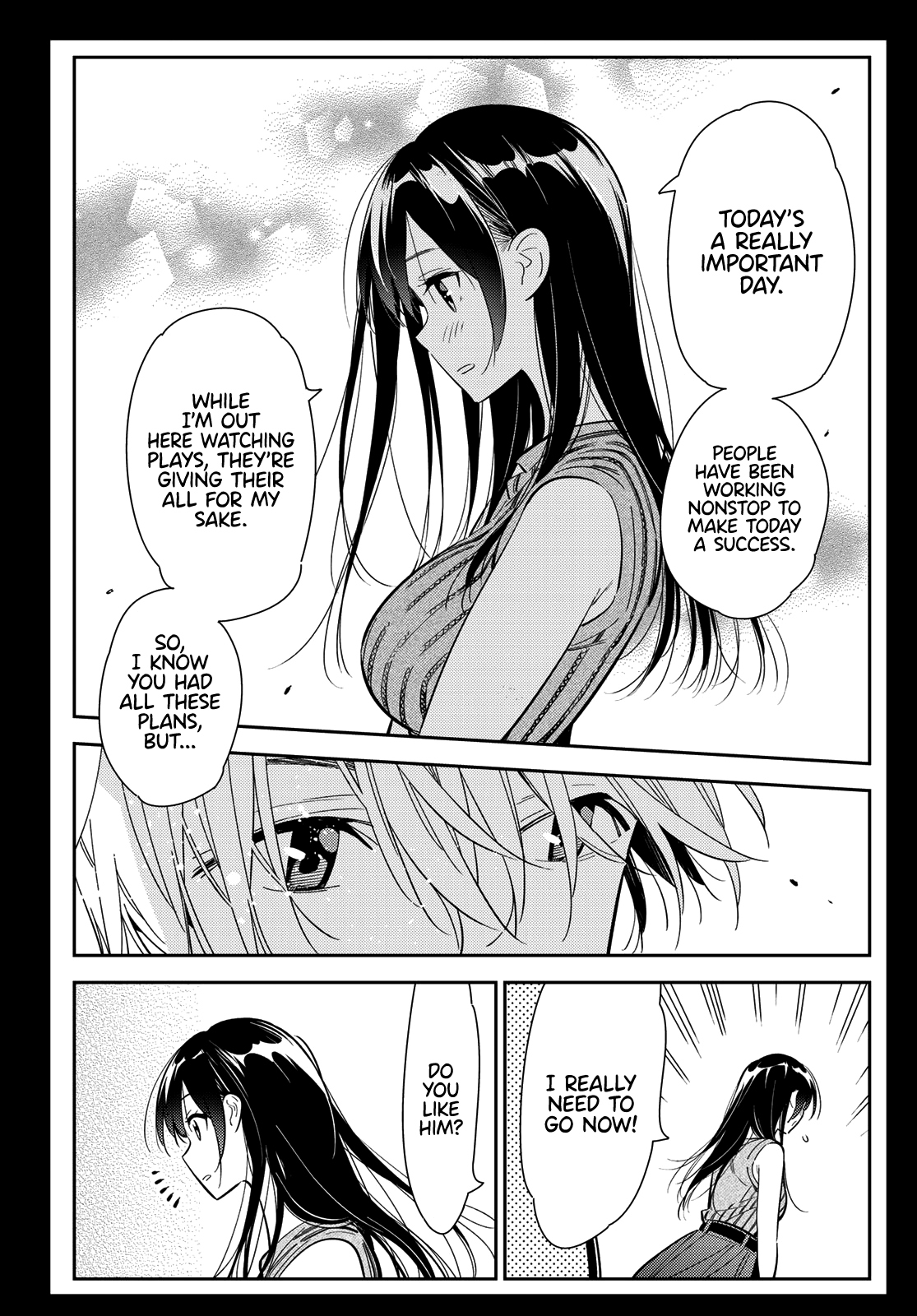 Kanojo, Okarishimasu chapter 126 - page 17
