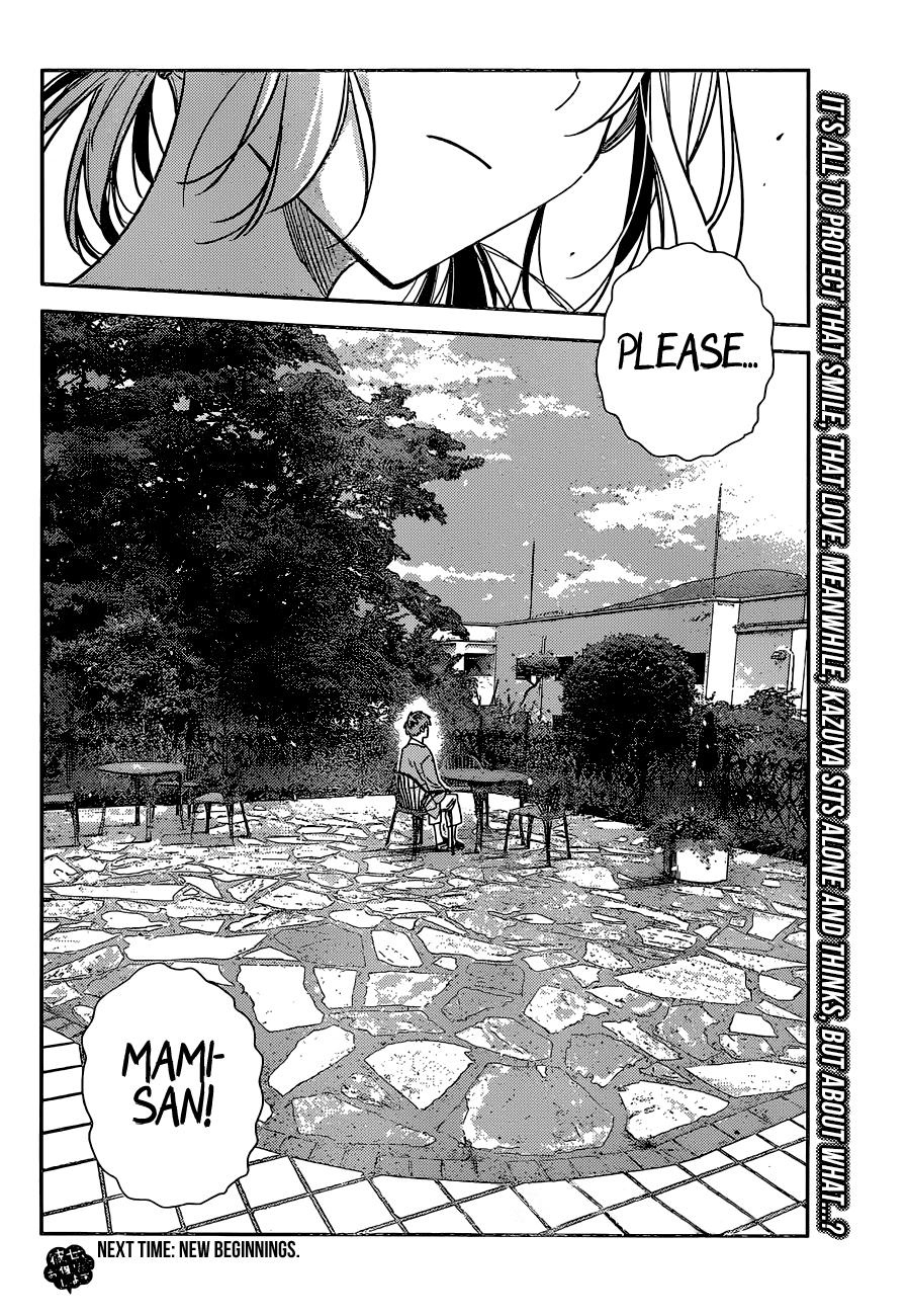 Kanojo, Okarishimasu chapter 217 - page 19