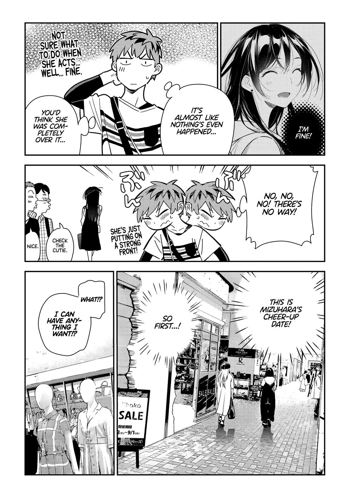 Kanojo, Okarishimasu chapter 158 - page 10