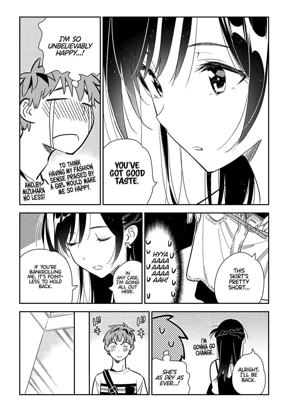 Kanojo, Okarishimasu chapter 158 - page 14