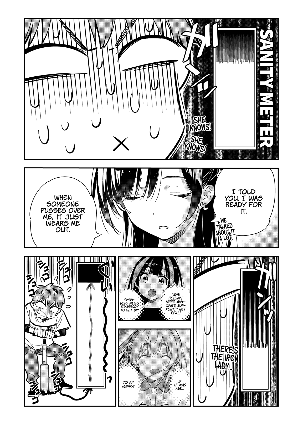 Kanojo, Okarishimasu chapter 160 - page 8