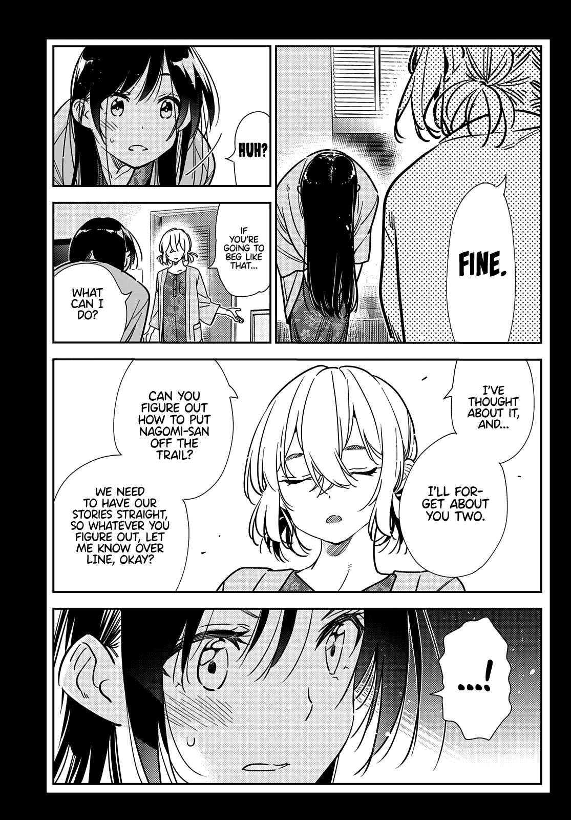 Kanojo, Okarishimasu chapter 219 - page 14