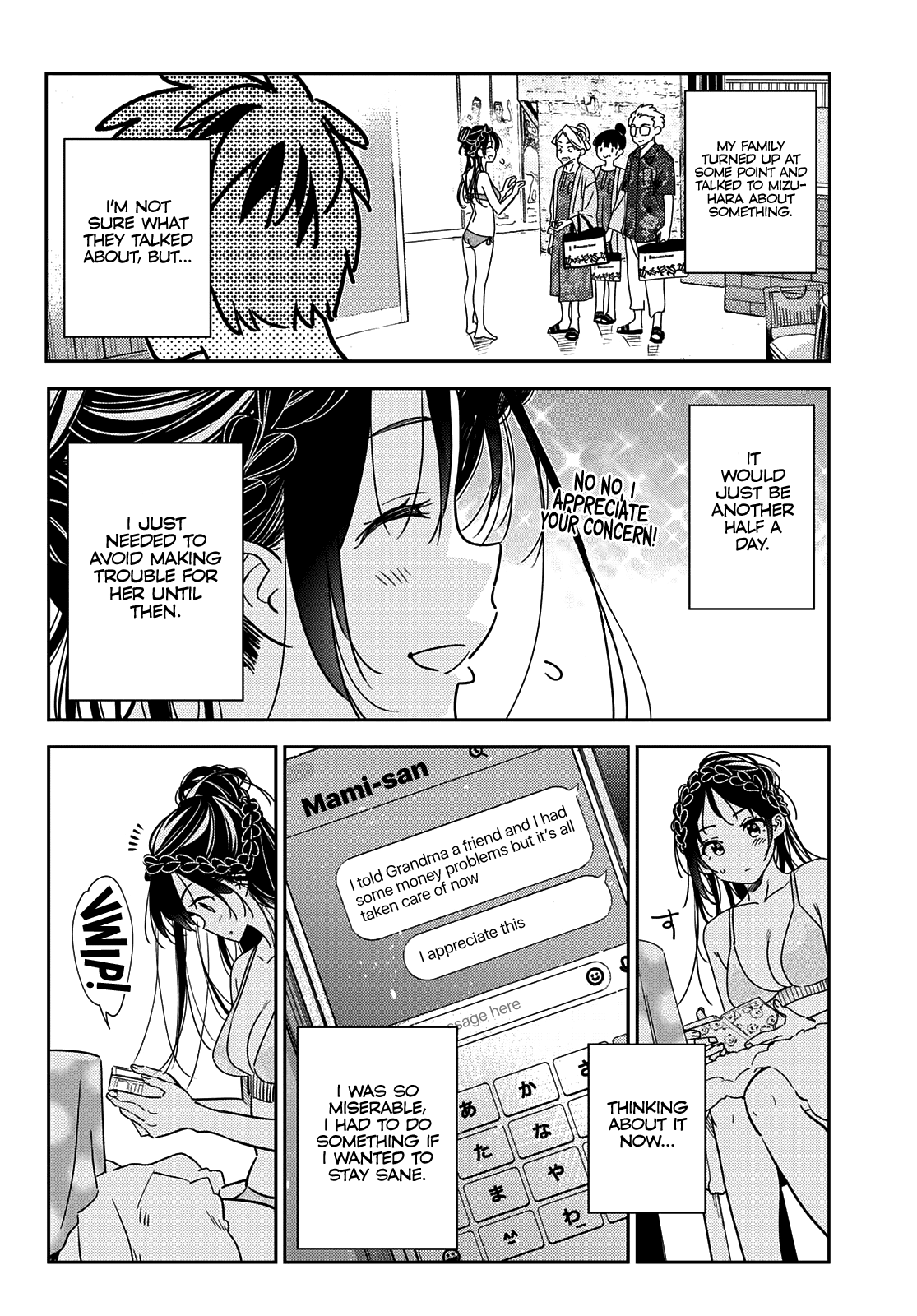 Kanojo, Okarishimasu chapter 219 - page 19