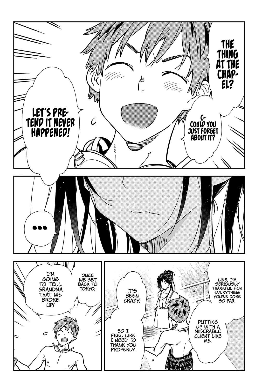 Kanojo, Okarishimasu chapter 219 - page 9