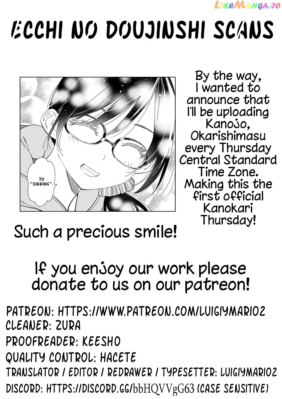 Kanojo, Okarishimasu chapter 282 - page 21