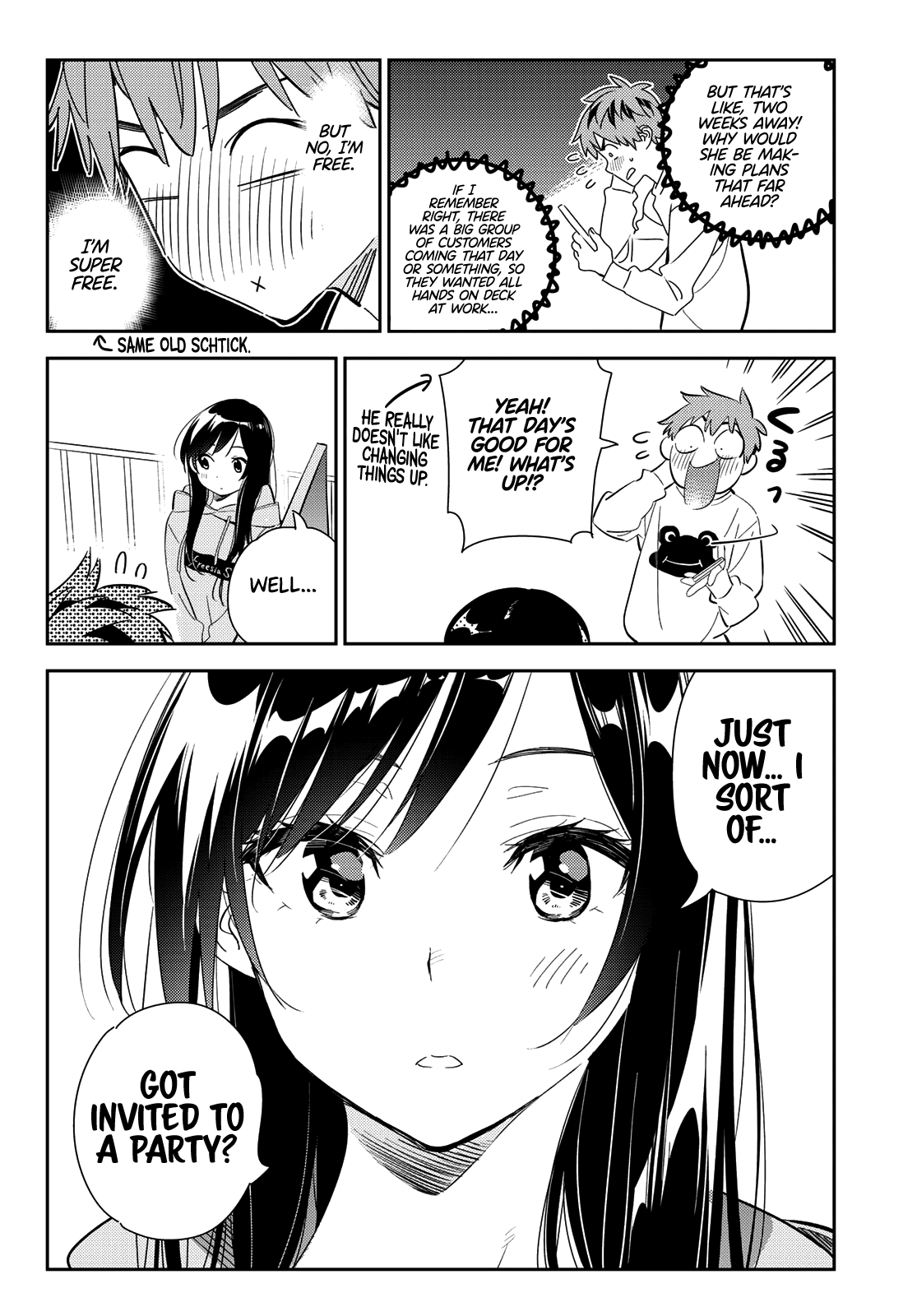 Kanojo, Okarishimasu chapter 176 - page 11