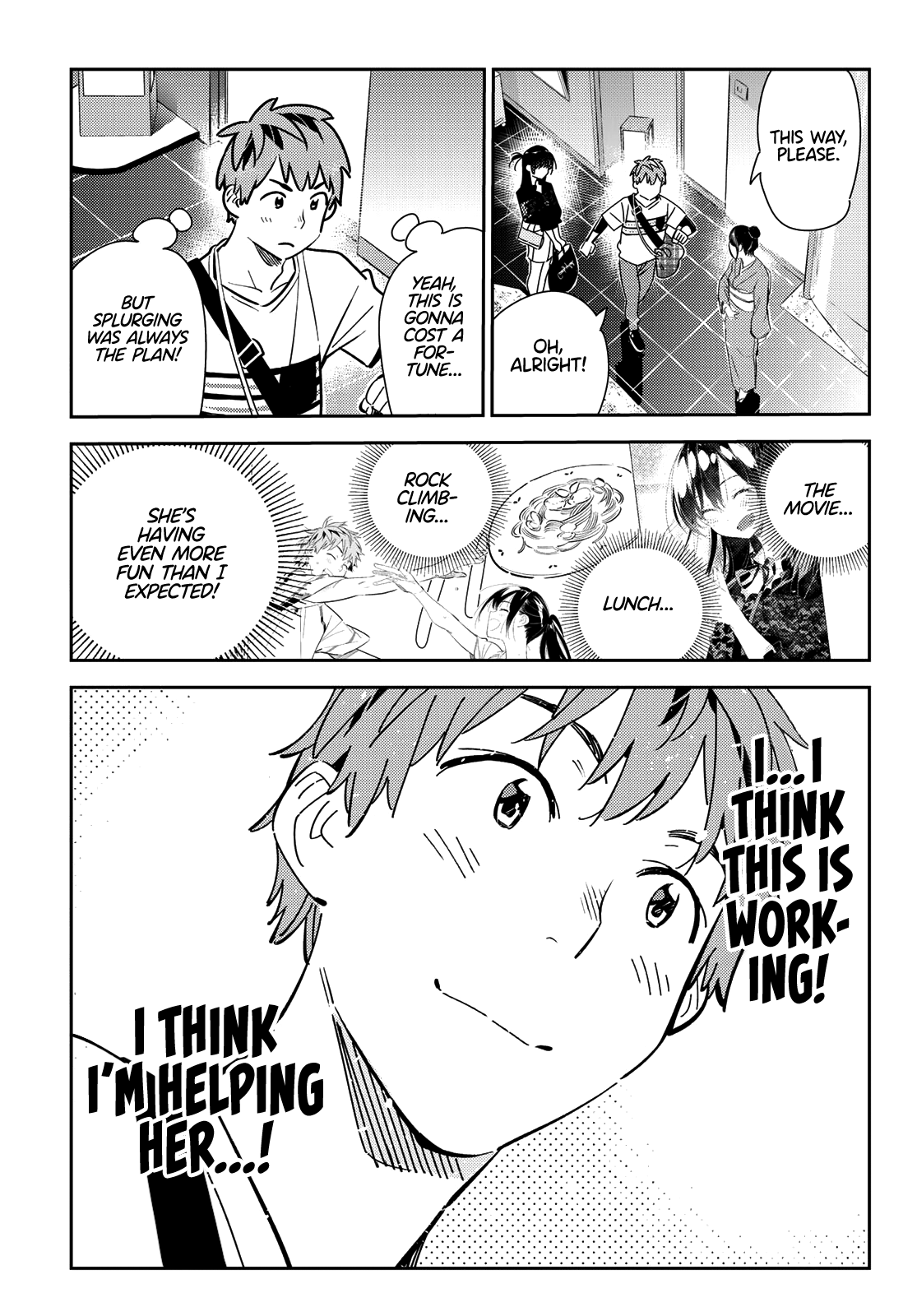 Kanojo, Okarishimasu chapter 161 - page 18
