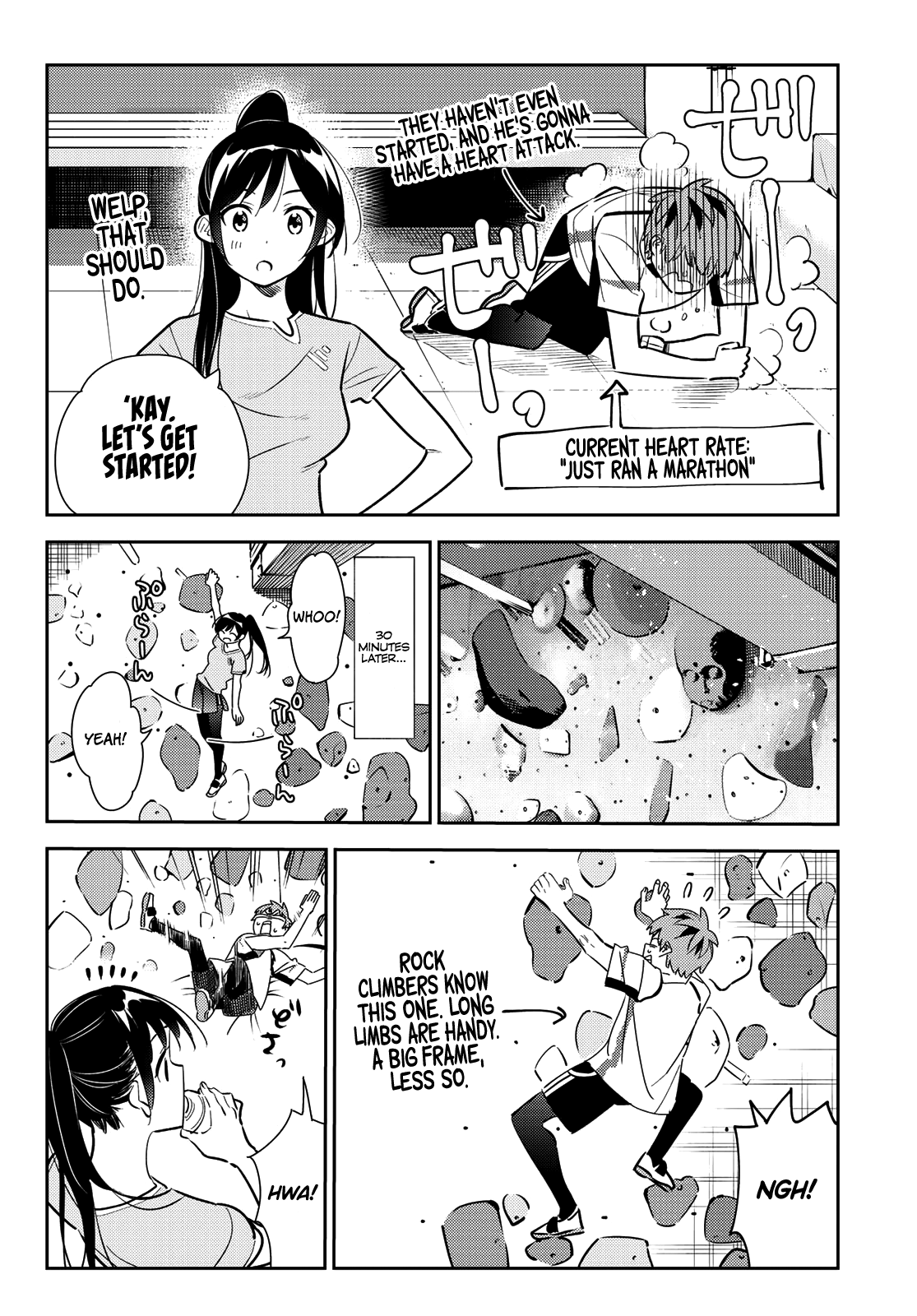 Kanojo, Okarishimasu chapter 161 - page 8